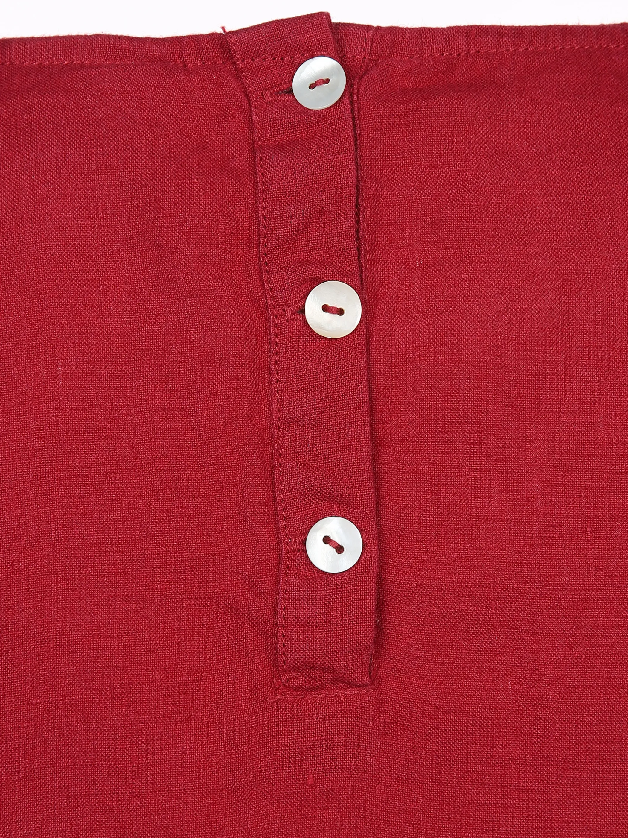 Lisa Tossa Da-Leinenbluse 1/2 Arm Rot 891026 BAROLO 3 Lisa Tossa Da-Leinenbluse 1/2 Arm Rot 891026 BAROLO 3