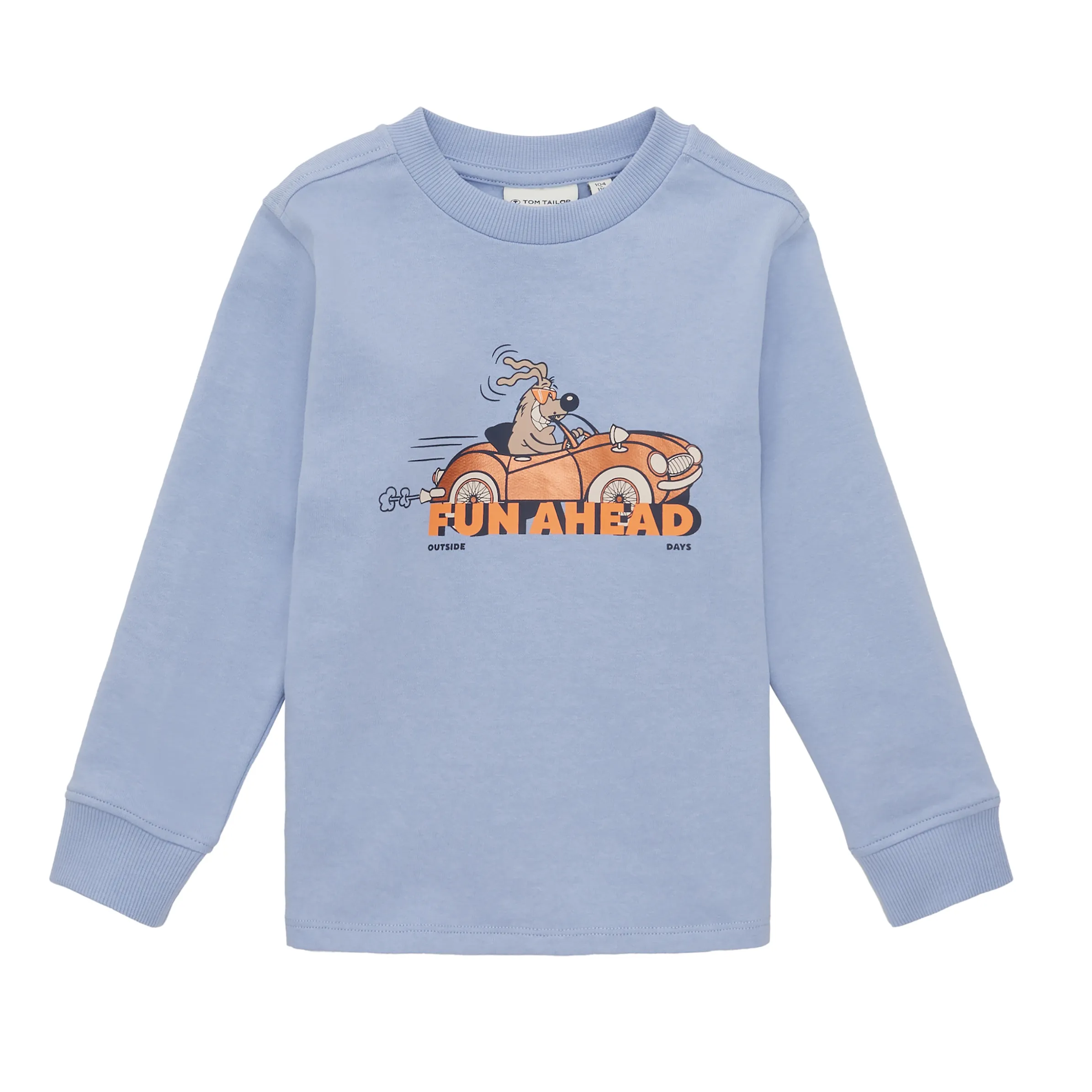 Tom Tailor 1038240 printed sweatshirt Blau 883376 12819 1