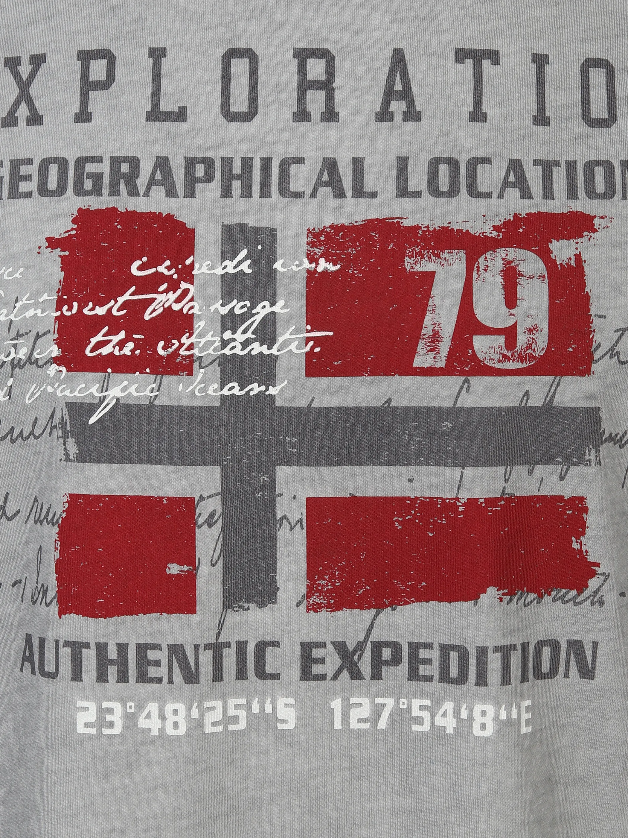 Southern Territory He. Muscleshirt oilwash Grau 876082 GRAU 3 Southern Territory He. Muscleshirt oilwash Grau 876082 GRAU 3