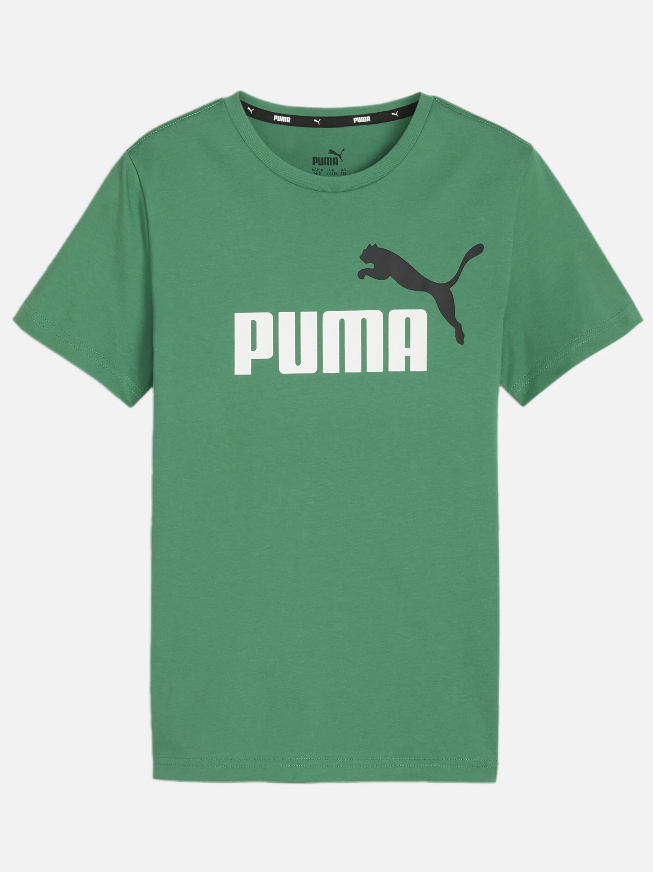 Puma 586985 Kn-T-Shirt, Logo Grün 846742 0076 1