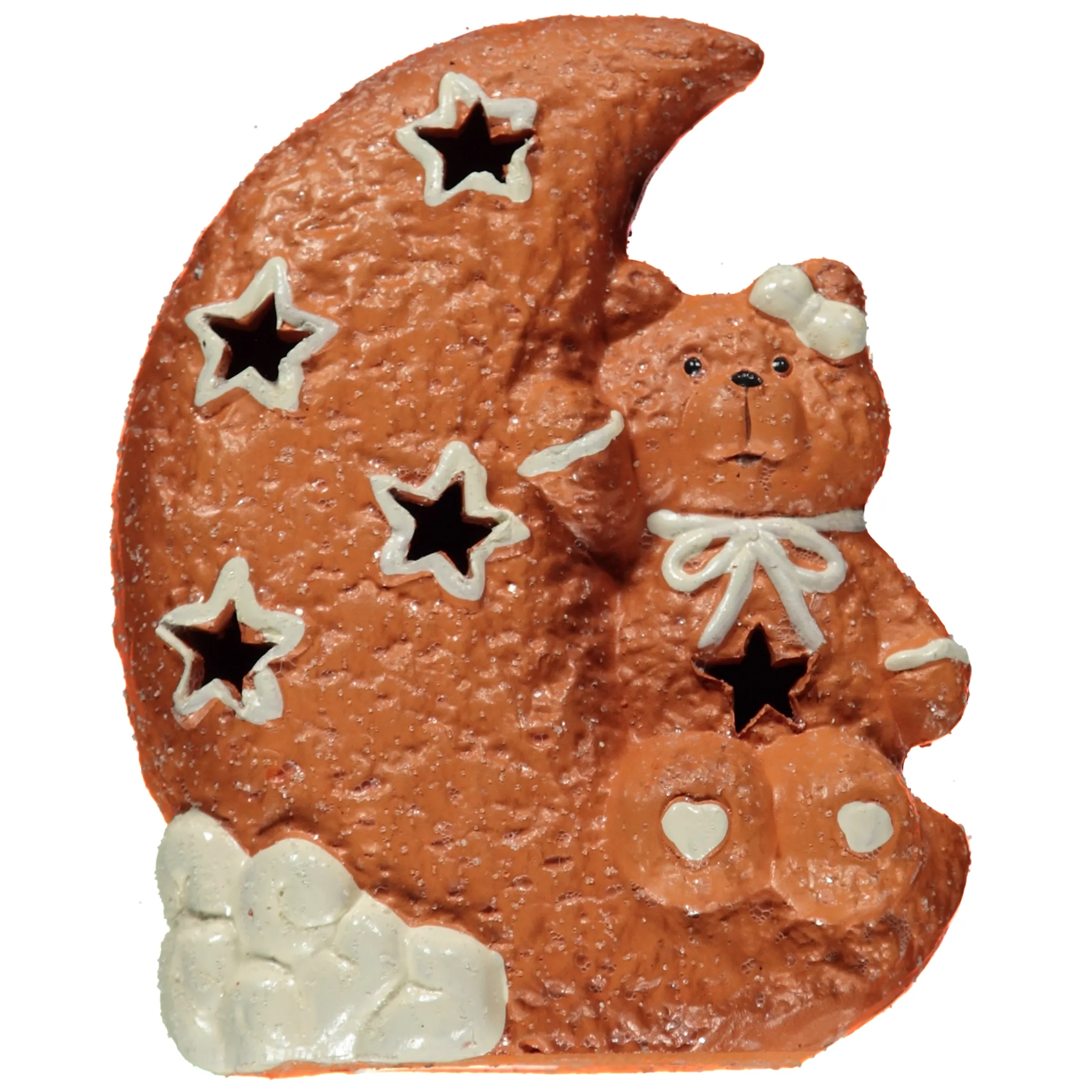 Weihnachten Keramik Bär - Kuchen Motiv Braun 823963 BRAUN 1