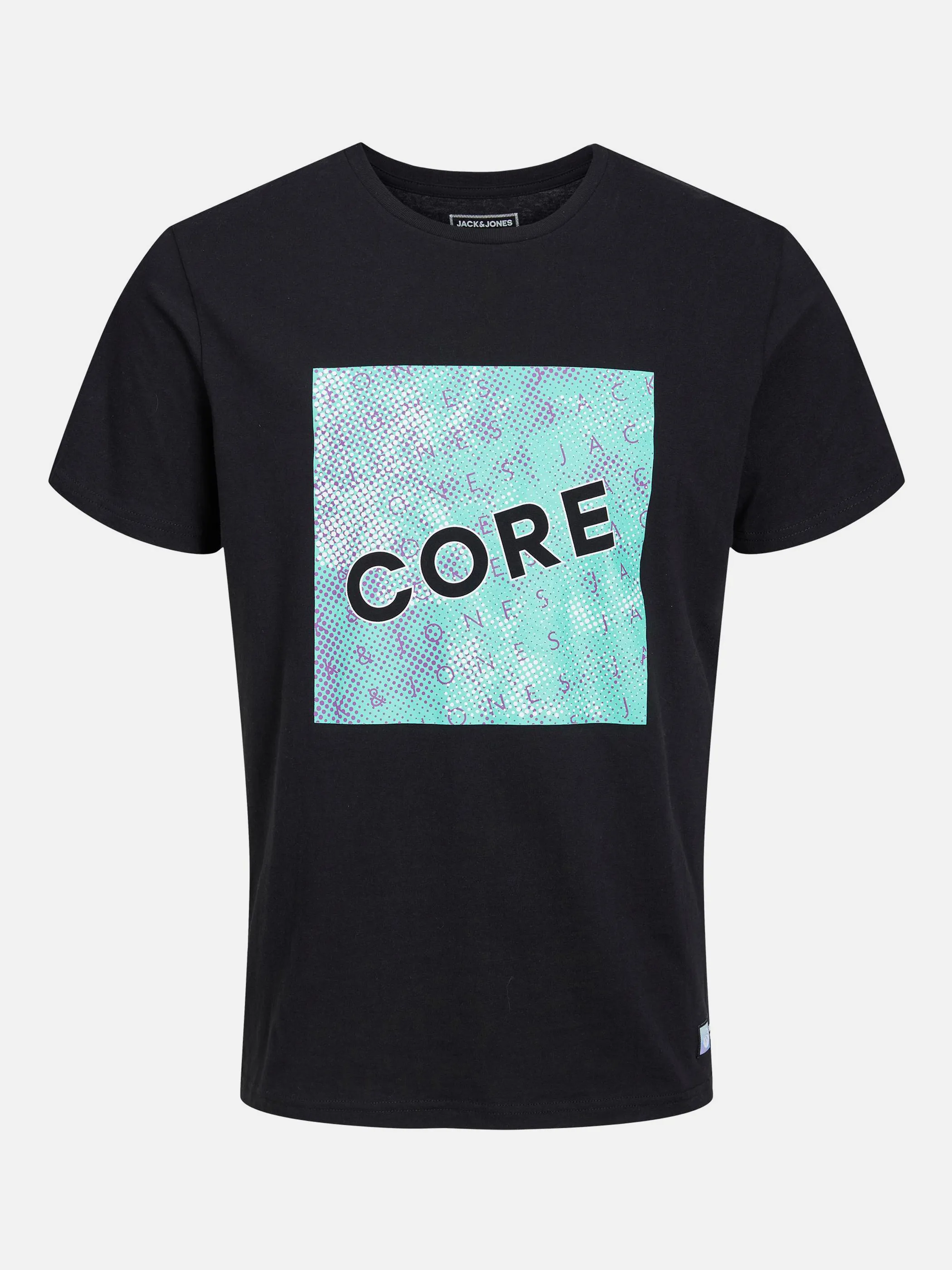 Jack Jones 12210314 JCONIGHTS TEE SS CREW Schwarz 863388 178012 1 Jack Jones 12210314 JCONIGHTS TEE SS CREW Schwarz 863388 178012 1