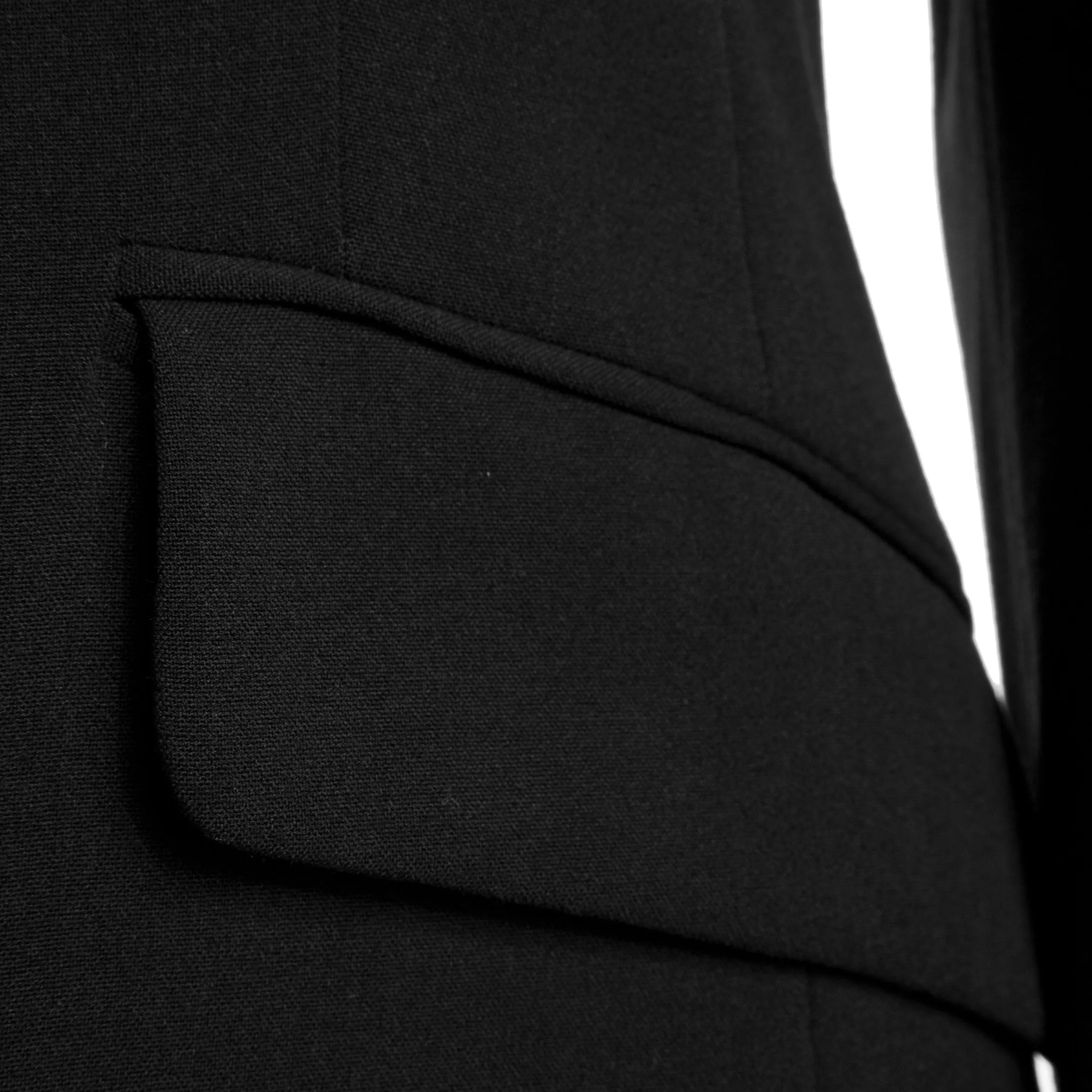 Sure Da-Blazer Reverskragen 2-Knopf Schwarz 595000 S 3