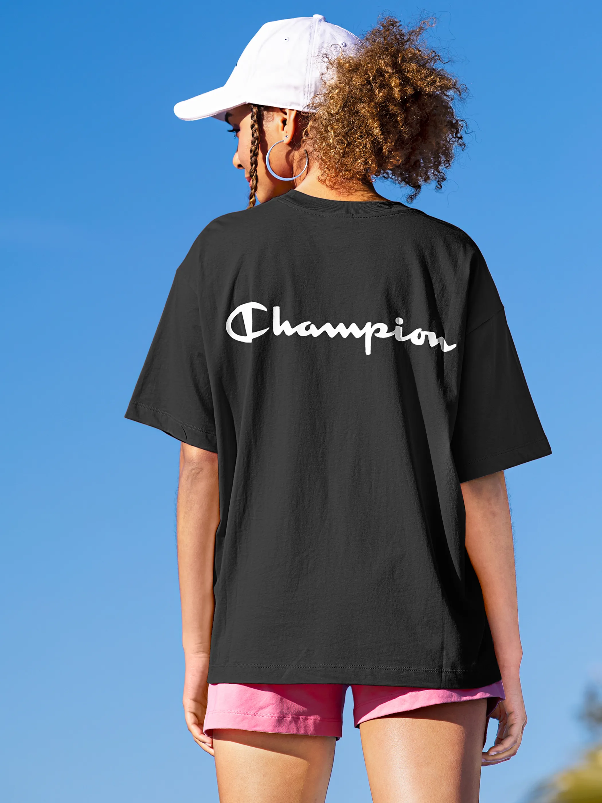 Champion 116112 YF-Da-T-Shirt Schwarz 877571 KK00 NBK 4 Champion 116112 YF-Da-T-Shirt Schwarz 877571 KK00 NBK 4
