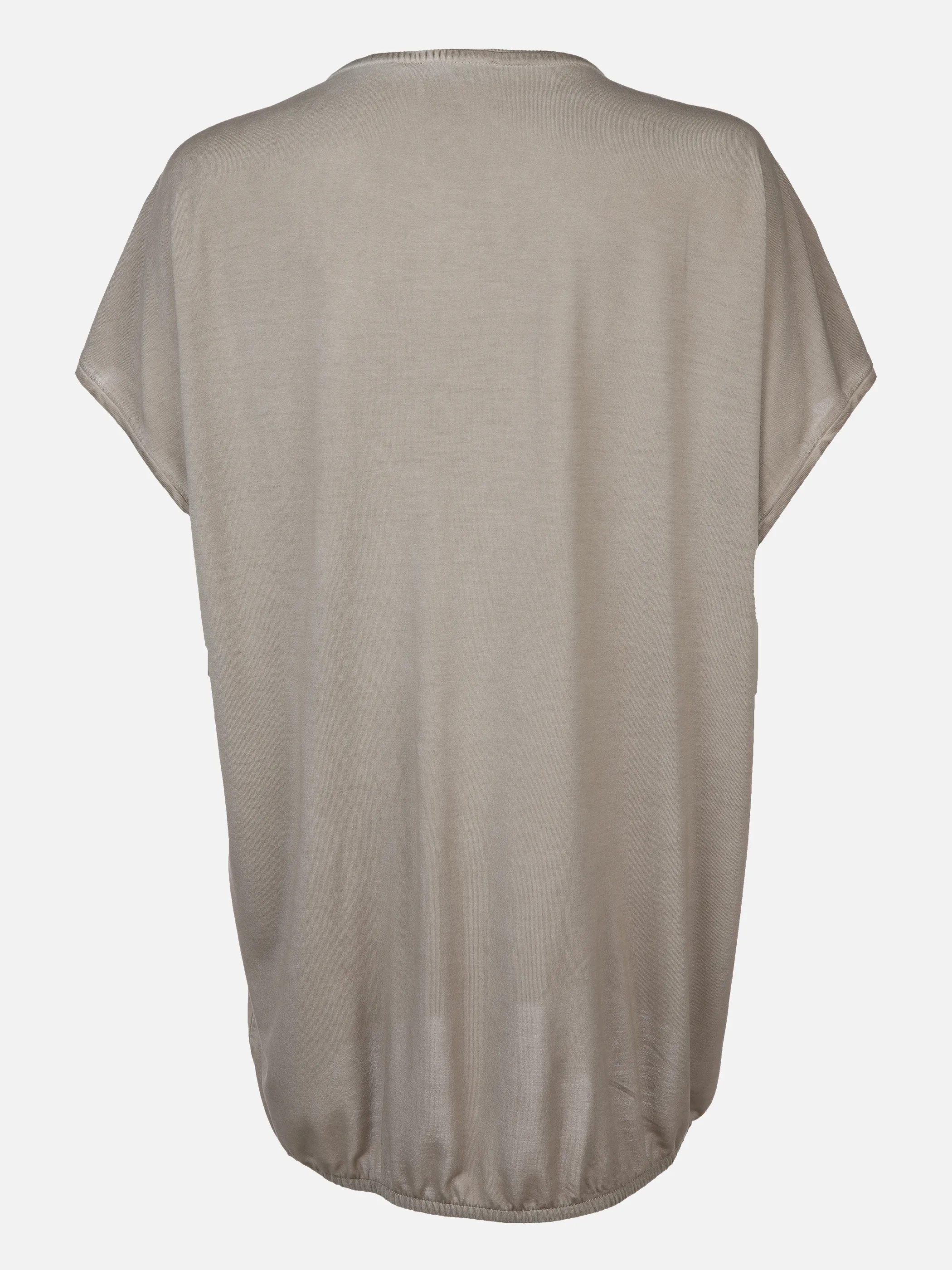 Lisa Tossa Da-Materialmix-Shirt m.Frontpr Braun 878258 CAMEL 2