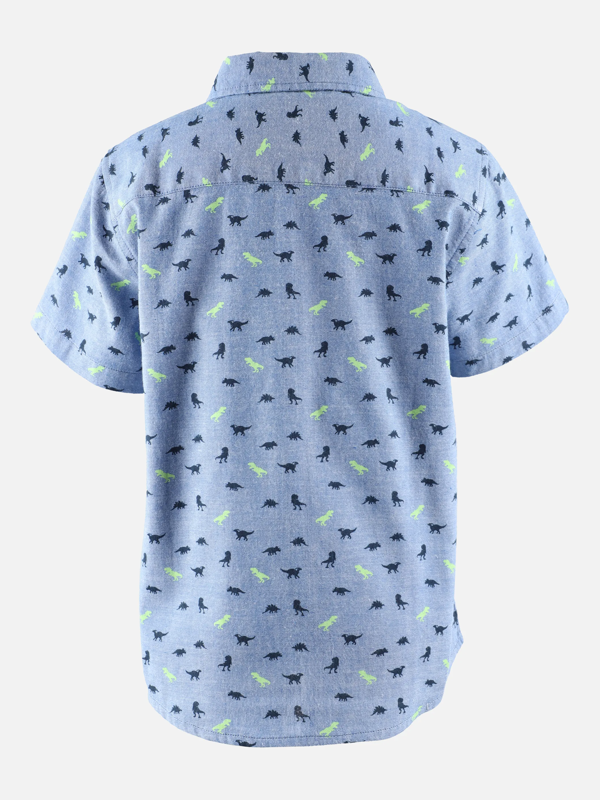 Stop + Go KJ Hemd 1/2 Arm in blau mit AOP Blau 875949 BLAU 2 Stop + Go KJ Hemd 1/2 Arm in blau mit AOP Blau 875949 BLAU 2