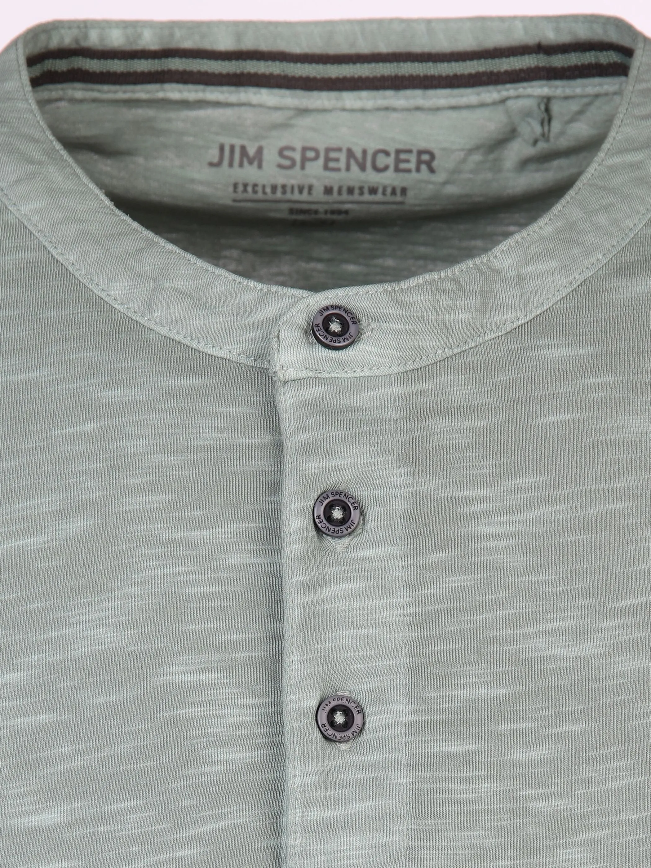 Jim Spencer He. Henleyshirt 1/2 Arm Stickerei Grün 876158 KHAKI 3 Jim Spencer He. Henleyshirt 1/2 Arm Stickerei Grün 876158 KHAKI 3