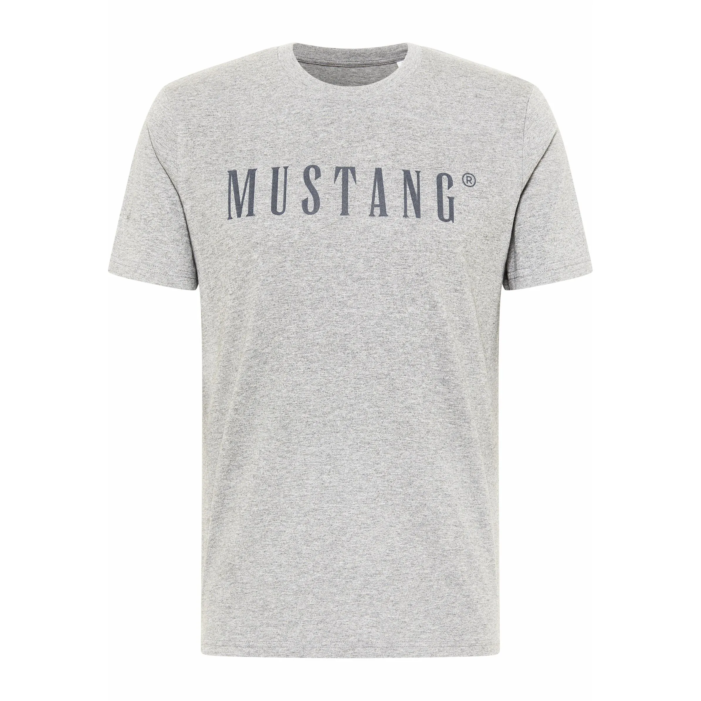 Mustang 1013221 STYLE ALEX C LOGO TEE Grau 874824 4140 1