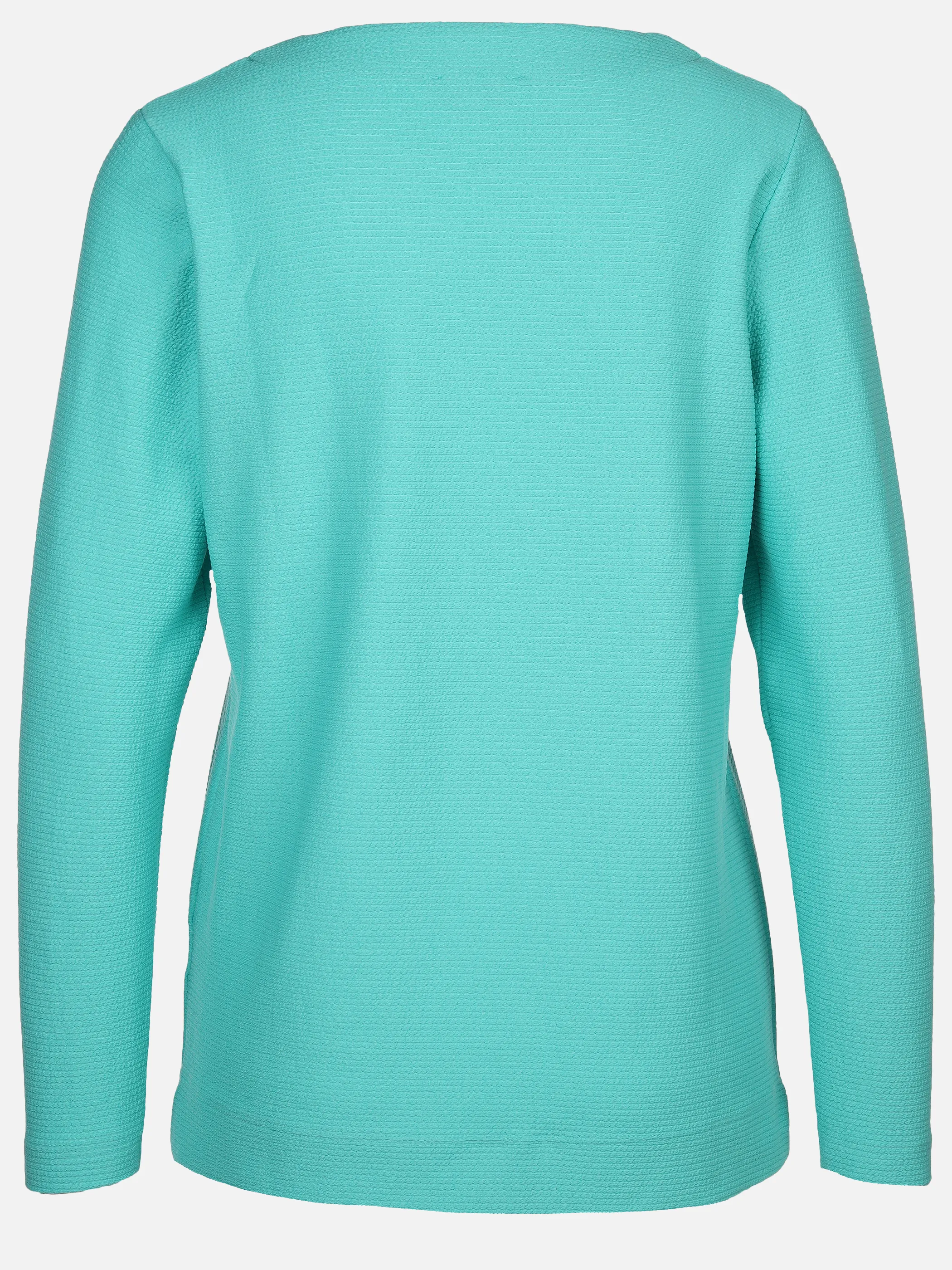 Lisa Tossa Da-Jacquard-Sweatshirt Türkis 890056 AQUA 2