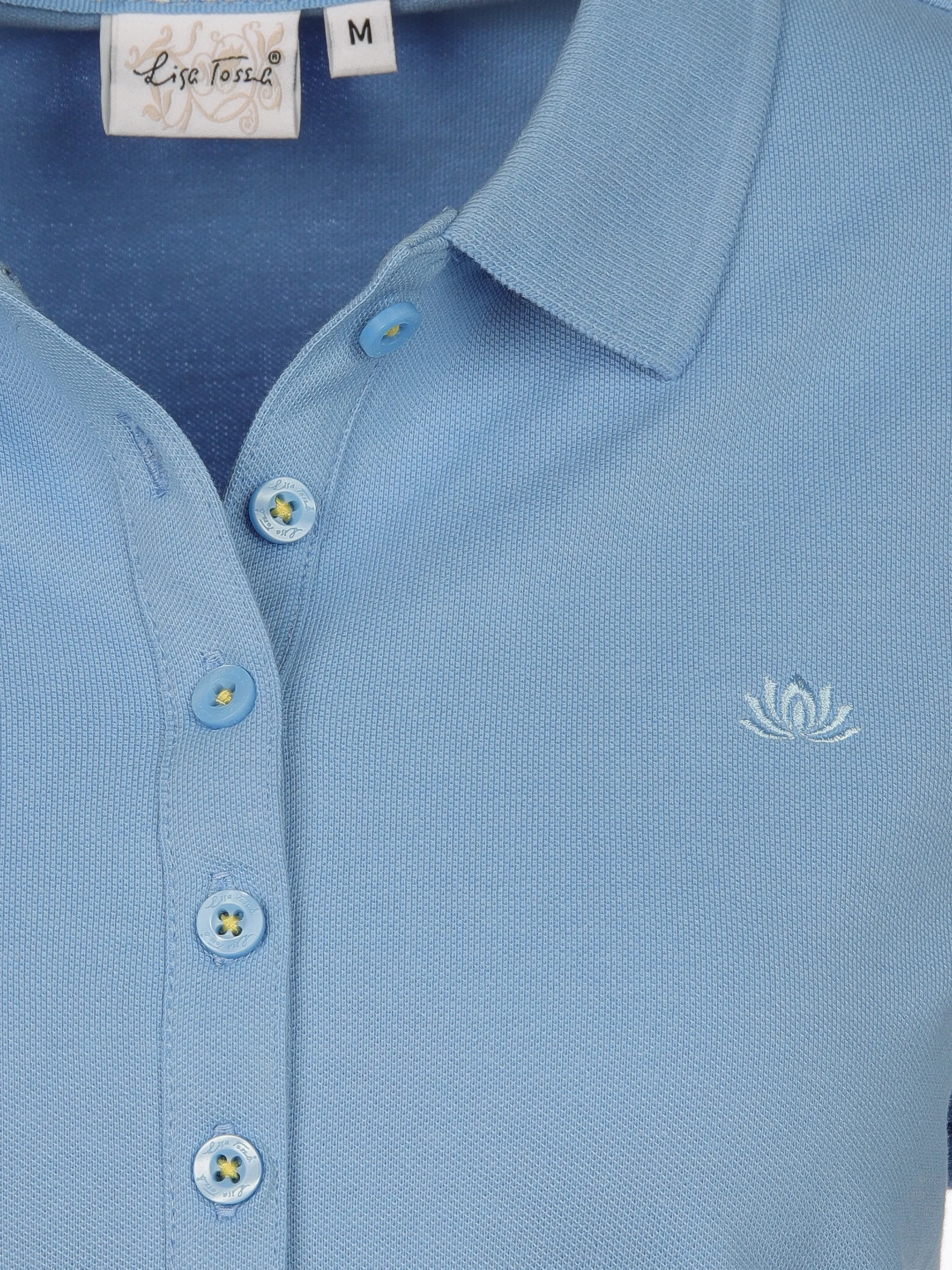 Lisa Tossa Da-Poloshirt 1/2 Arm Blau 910253 BLUE 3