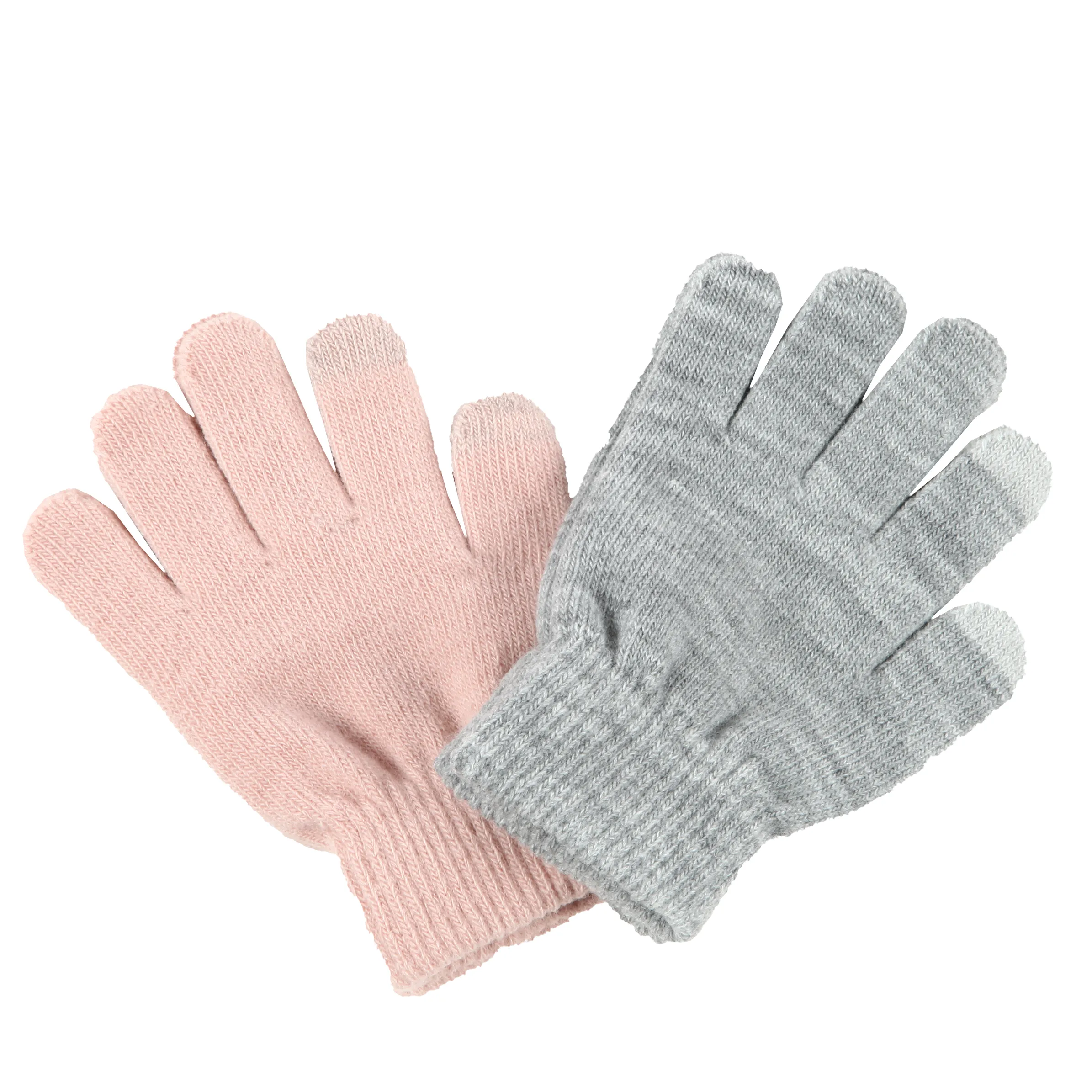 Stop + Go KM 2er Pack Handschuhe in altrosa und Rosa 884905 ROSA GEM. 1