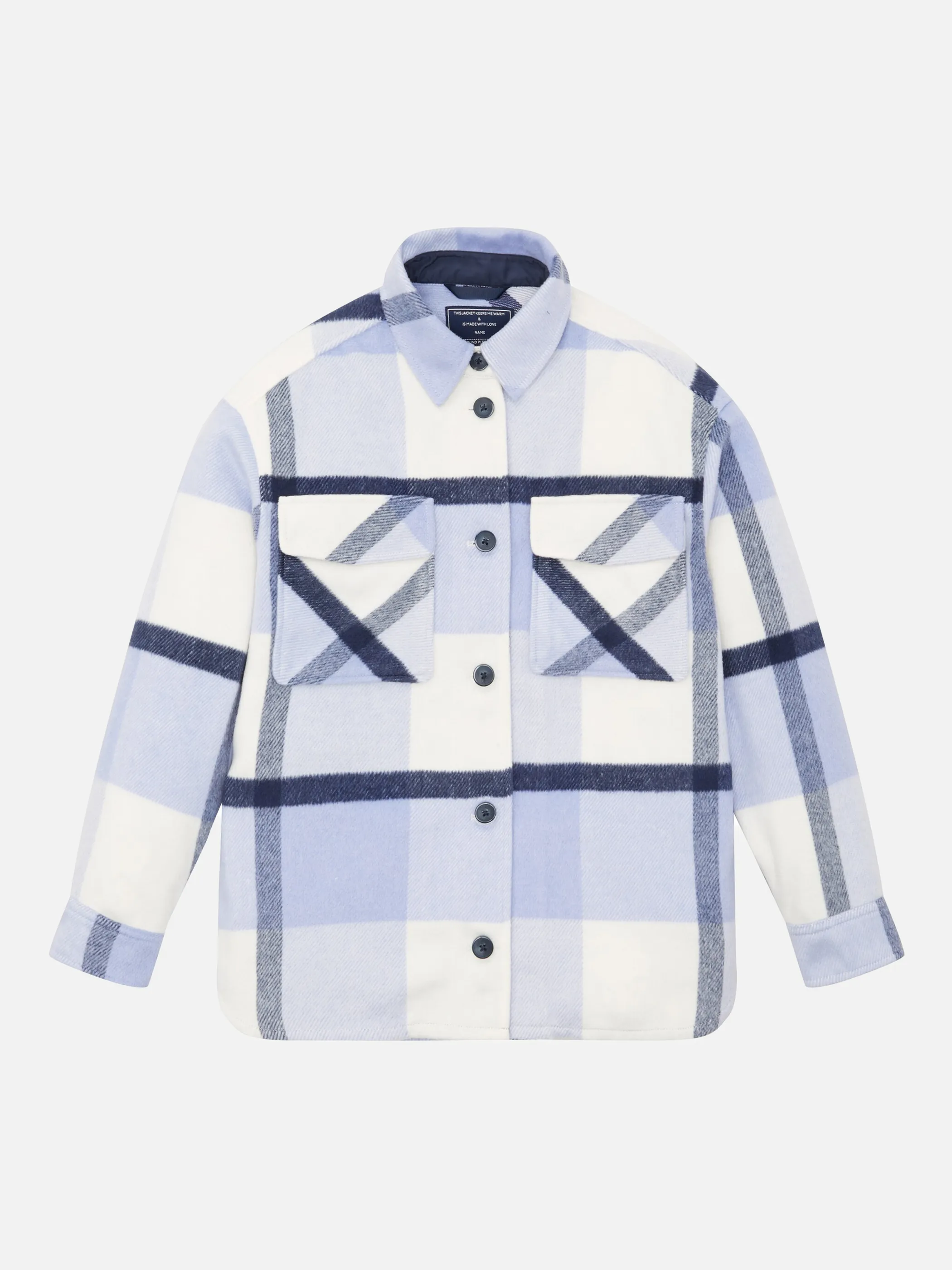 Tom Tailor 1033322 checked overshirt Blau 869651 30269 1 Tom Tailor 1033322 checked overshirt Blau 869651 30269 1