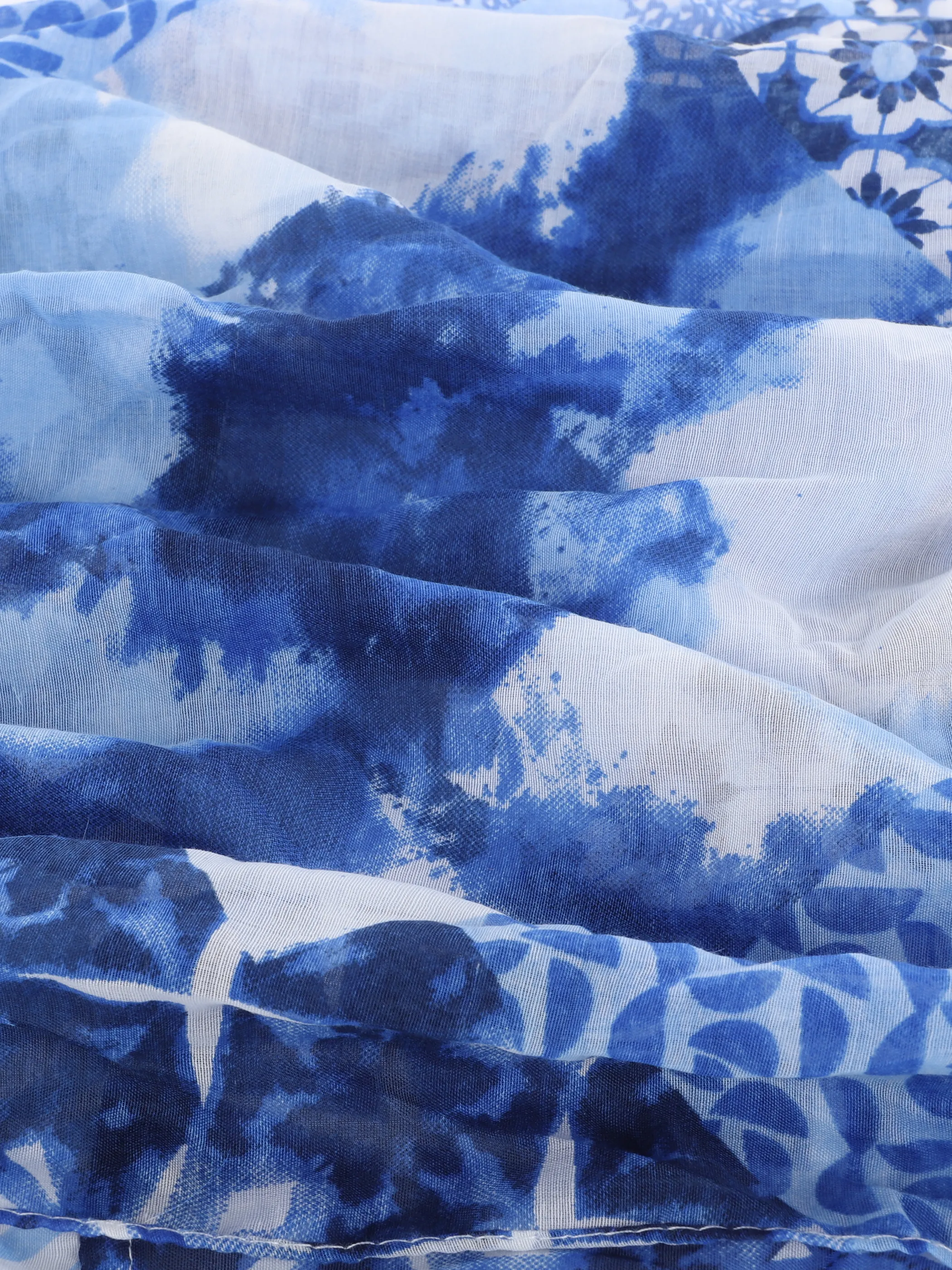 Sure Da-Schlauchschal m. Druck Blau 890192 BLUE 2