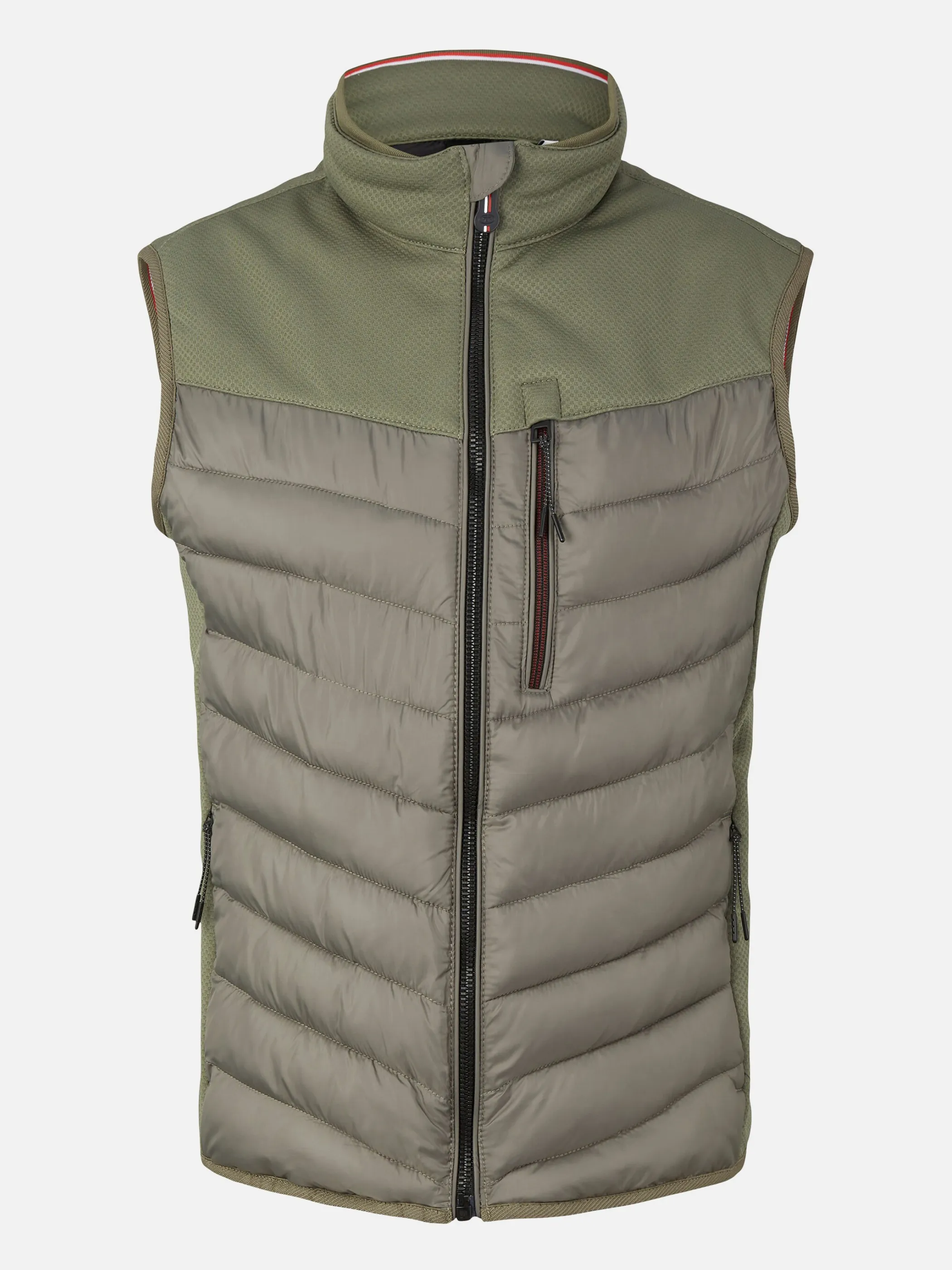 Tom Tailor 1034435 hybrid vest Grün 872262 10415 1