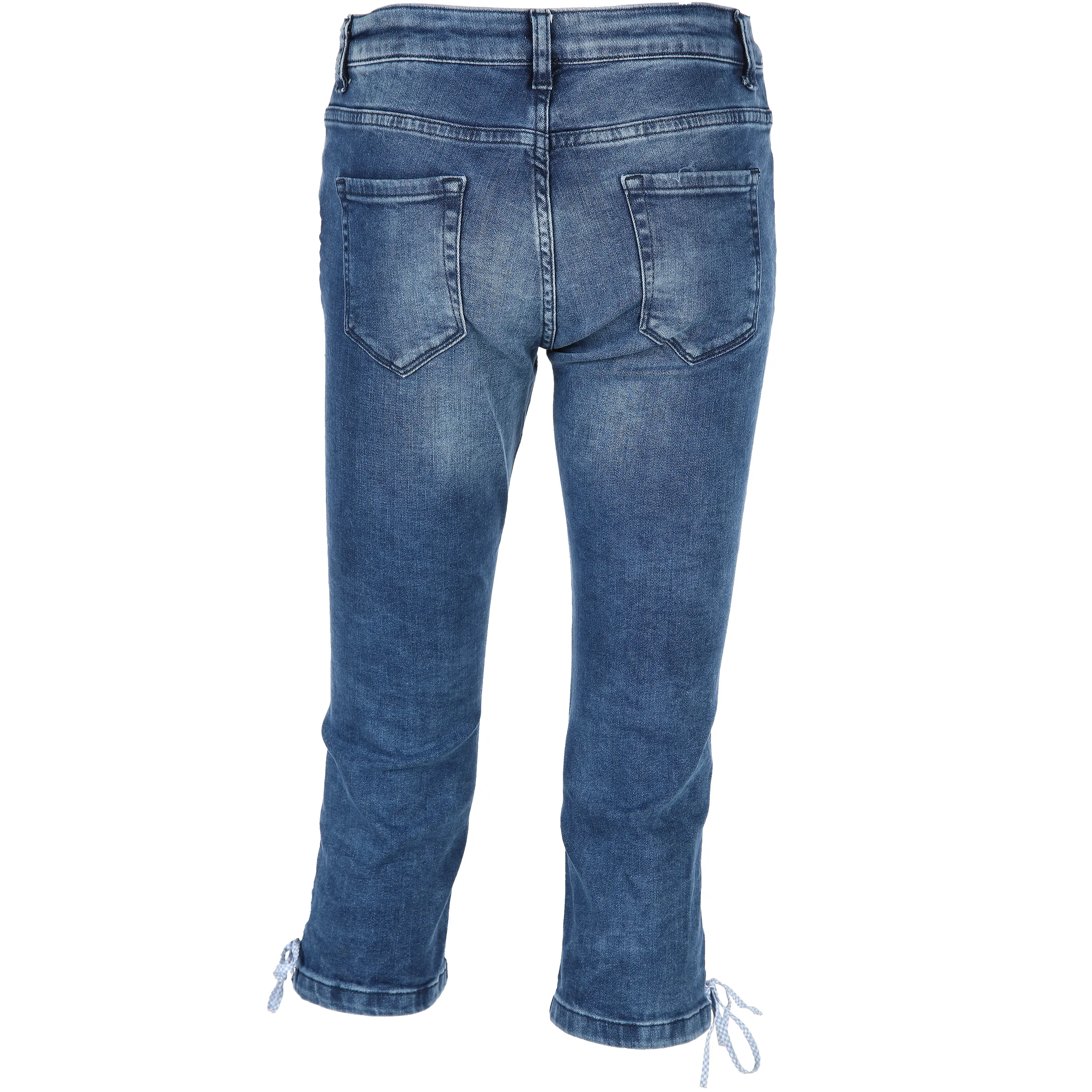 Brandl Tracht Da-Trachtenjeanscapri Blau 795894 DUNKELBLAU 2