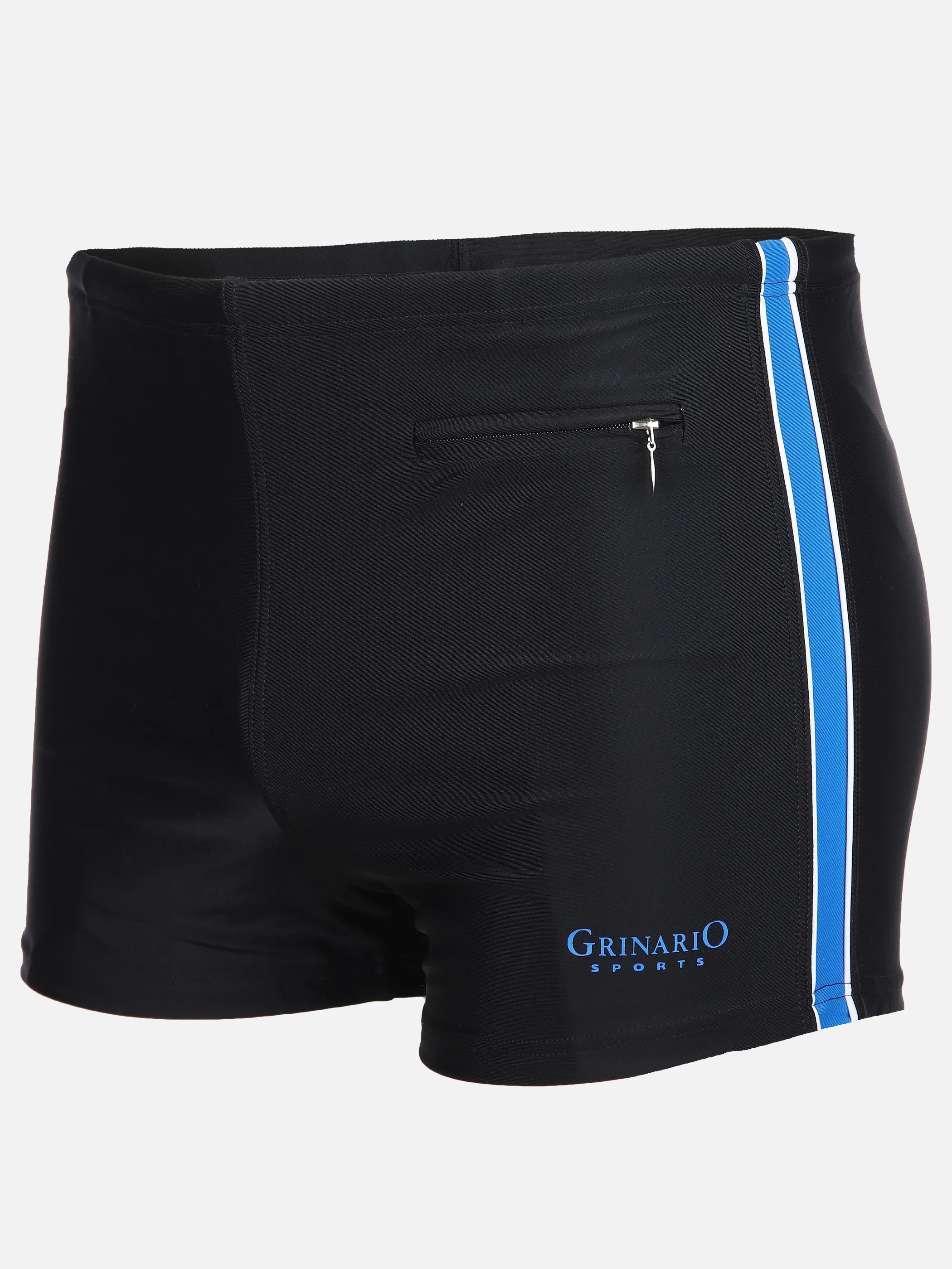 Grinario Sports He- Badehose mit RV Tasche Blau 890133 19-4151TCX 1