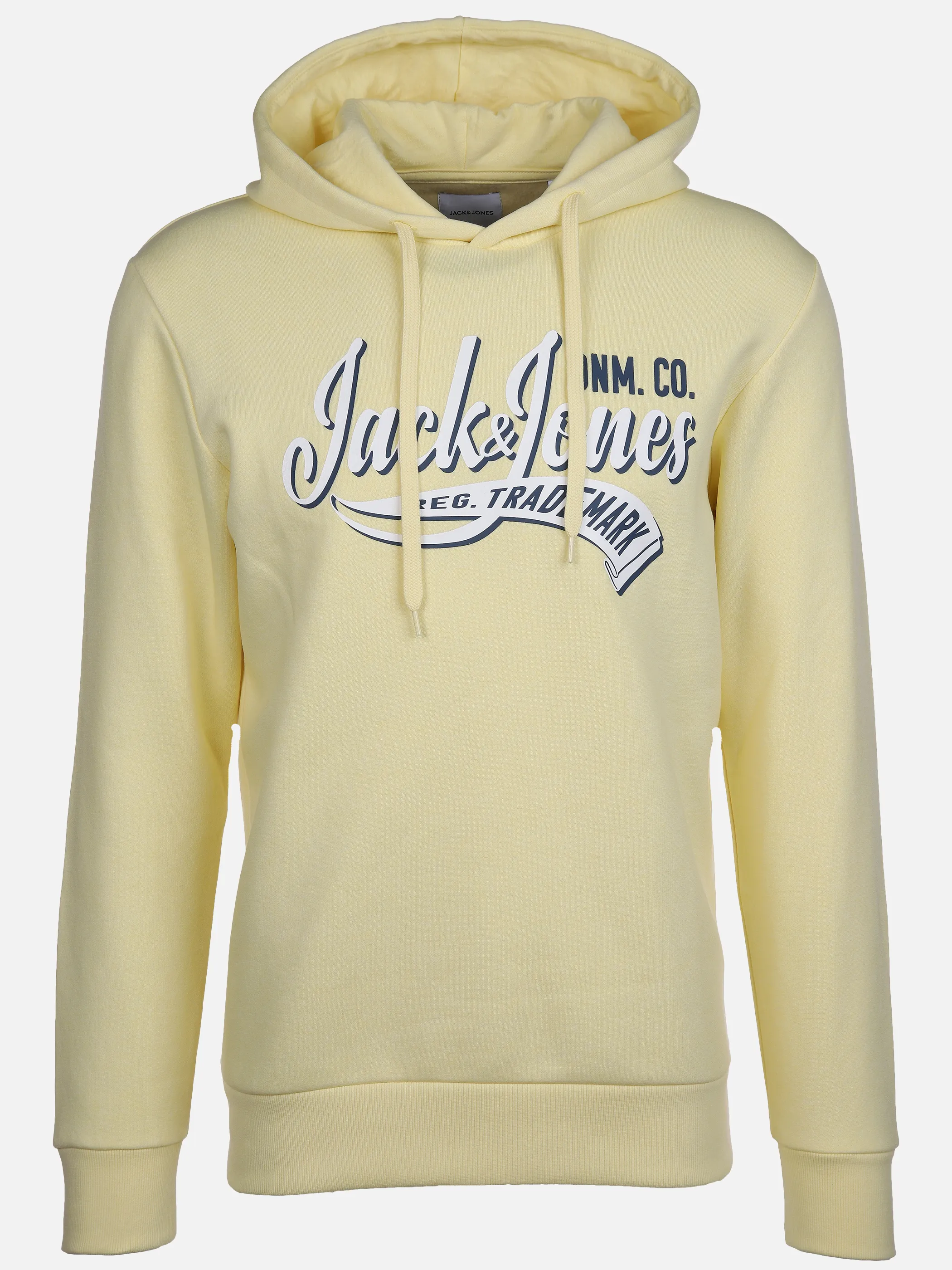 Jack Jones 12233597 JJELOGO SWEAT HOOD 2 Gelb 887986 177739001 1