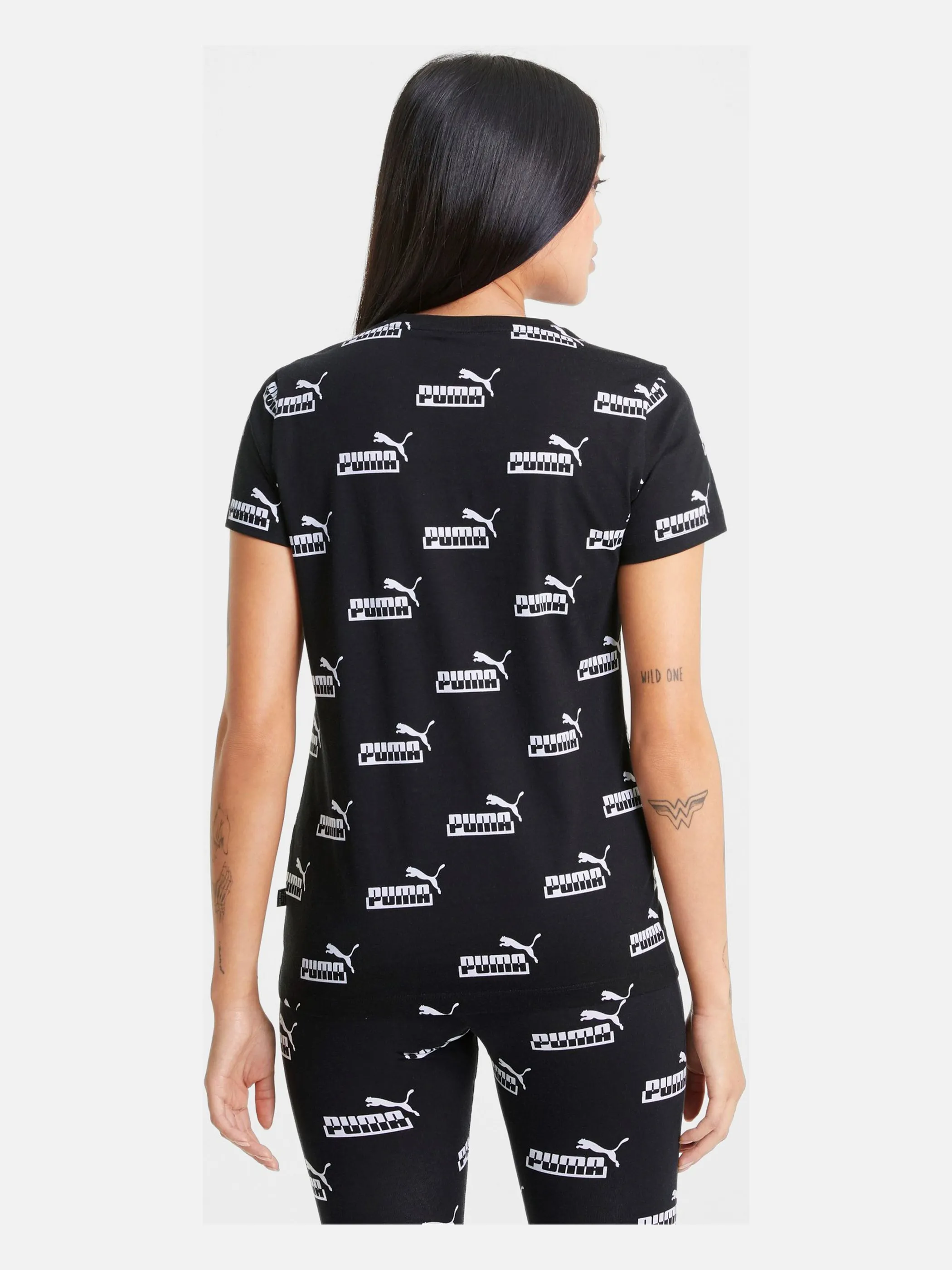 Puma 585907 Da-T-Shirt Schwarz 846533 01 4 Puma 585907 Da-T-Shirt Schwarz 846533 01 4