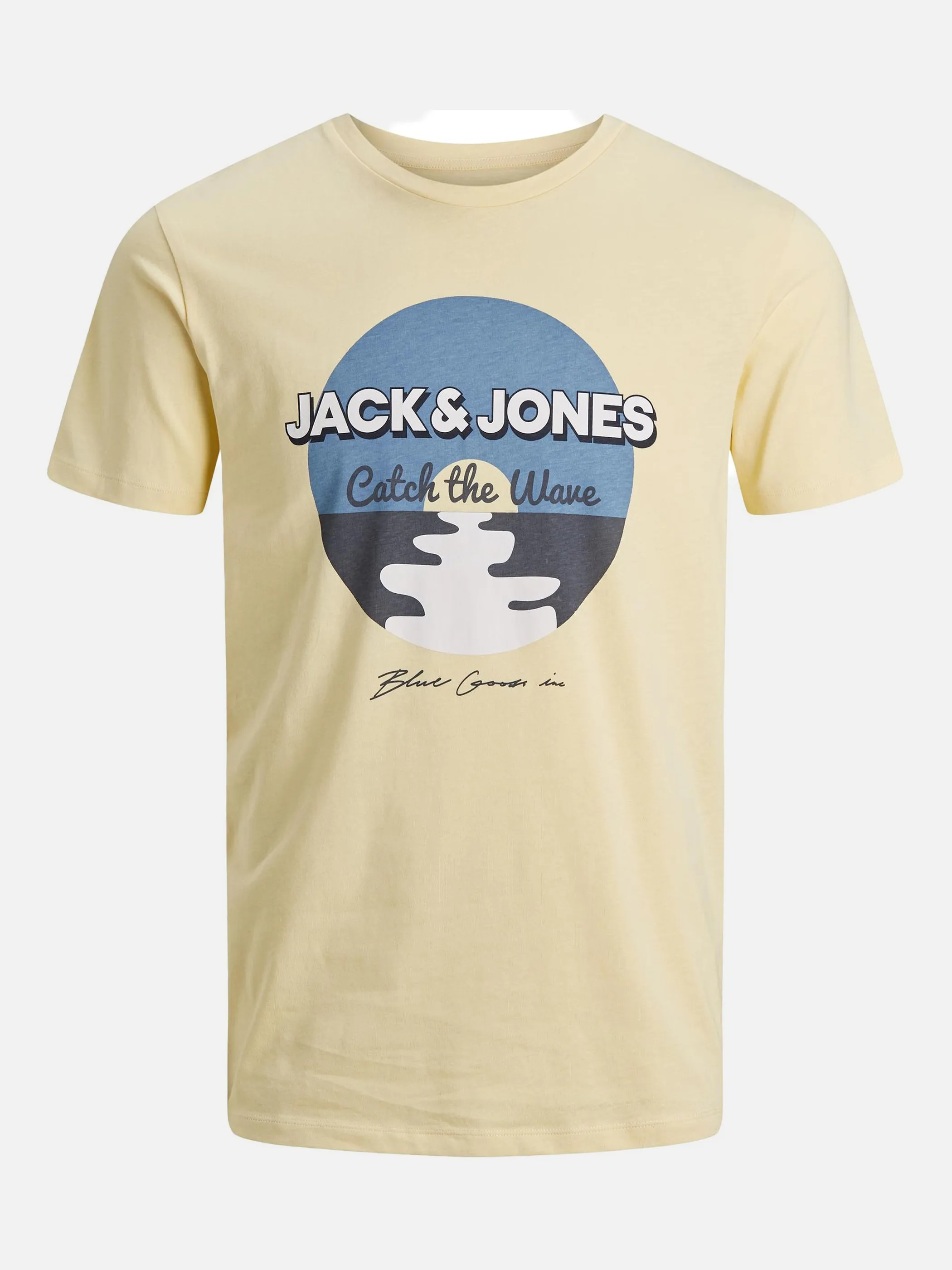 Jack Jones 12183841 JJWAVE TEE SS CREW NE Weiß 847252 177741001 1