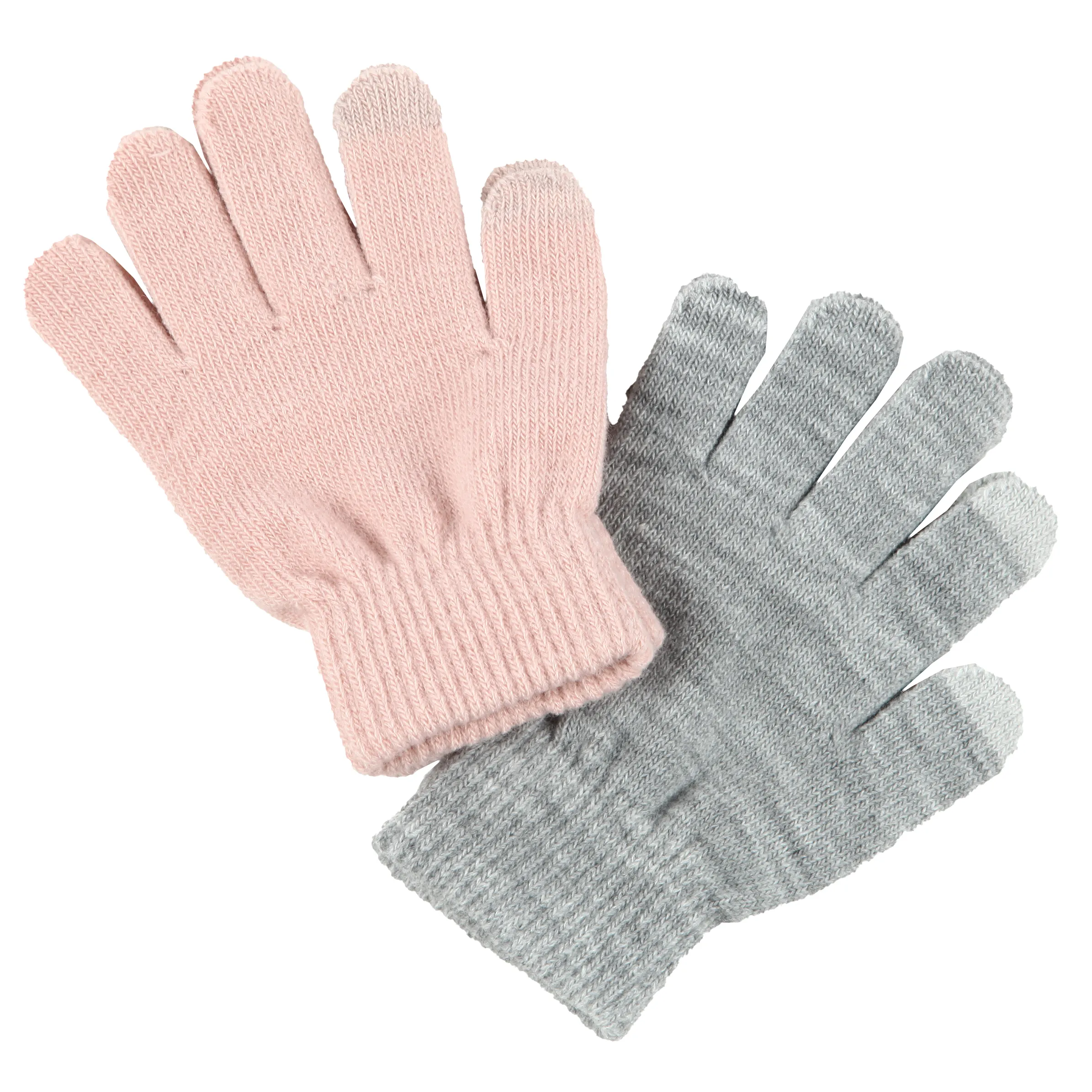 Stop + Go KM 2er Pack Handschuhe in altrosa und Rosa 884905 ROSA GEM. 2