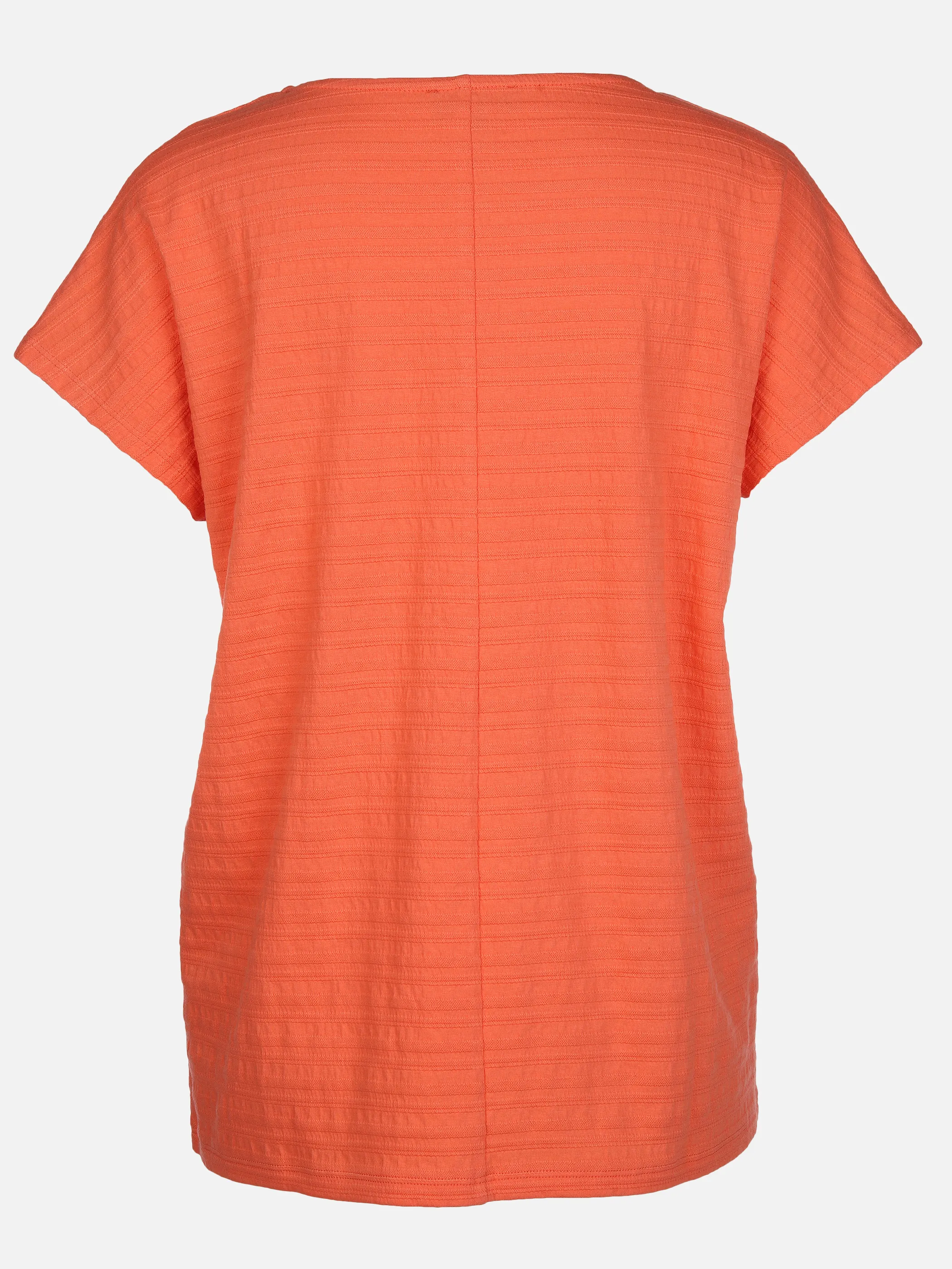 Sure Da-Struktur-Jacquard-Shirt Orange 890104 PAPAYA 2