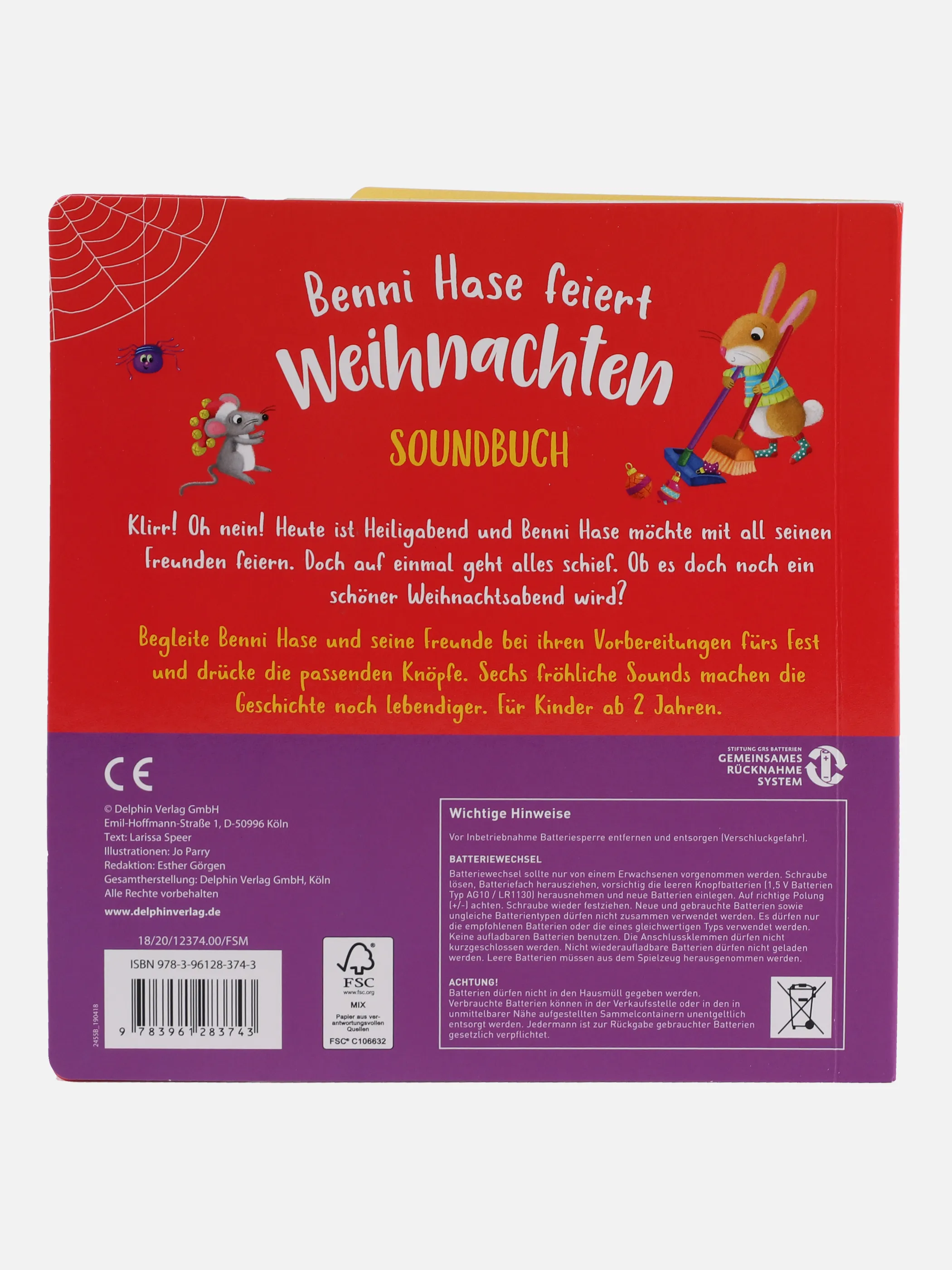 Bücher Kinderbuch - Benni Hase feiert Weiß 860826 SONSTIGE 2 Bücher Kinderbuch - Benni Hase feiert Weiß 860826 SONSTIGE 2