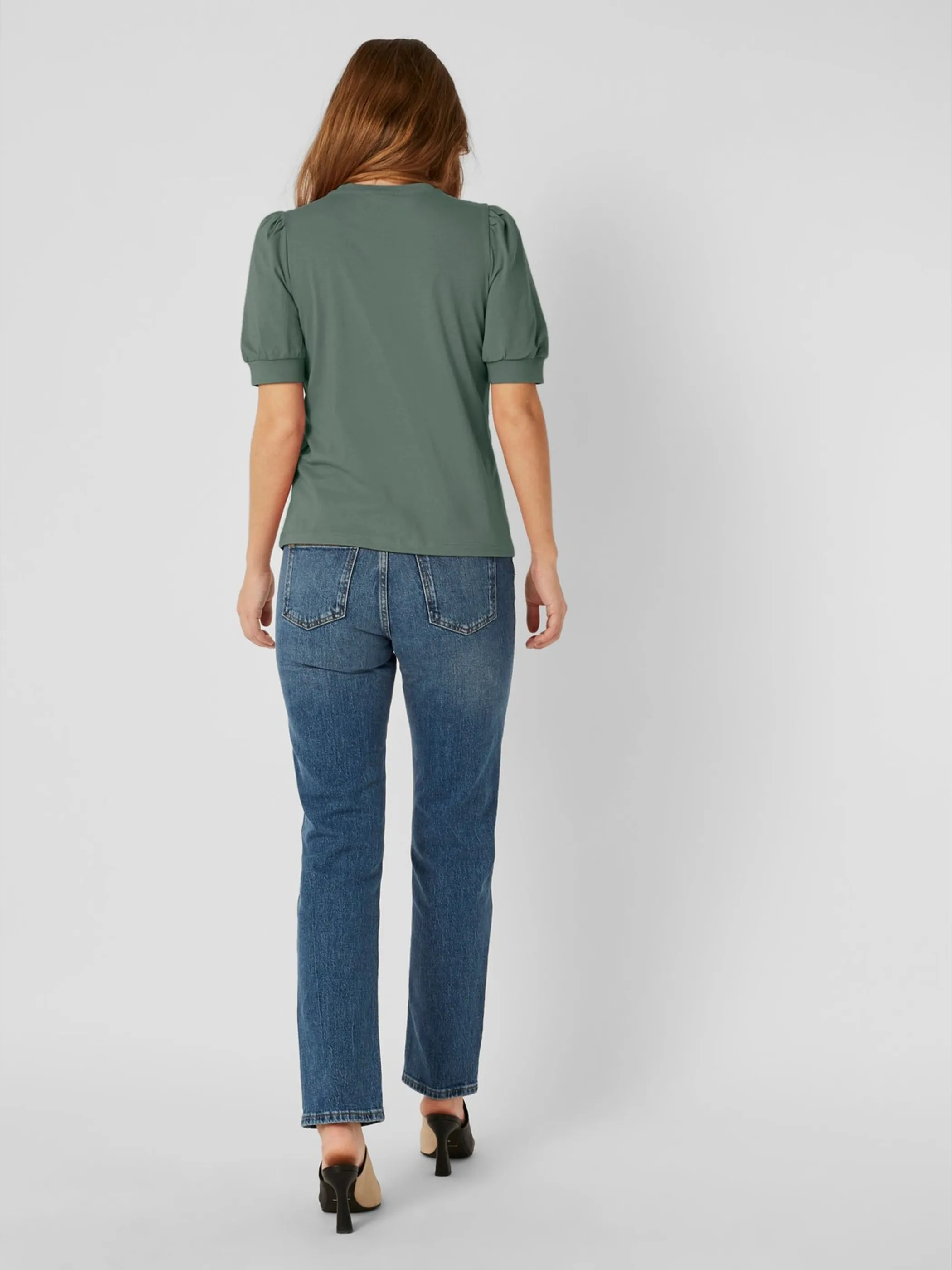 Vero Moda 10243967 VMKERRY 2/4 O-NECK TO Grün 846458 224196 4 Vero Moda 10243967 VMKERRY 2/4 O-NECK TO Grün 846458 224196 4