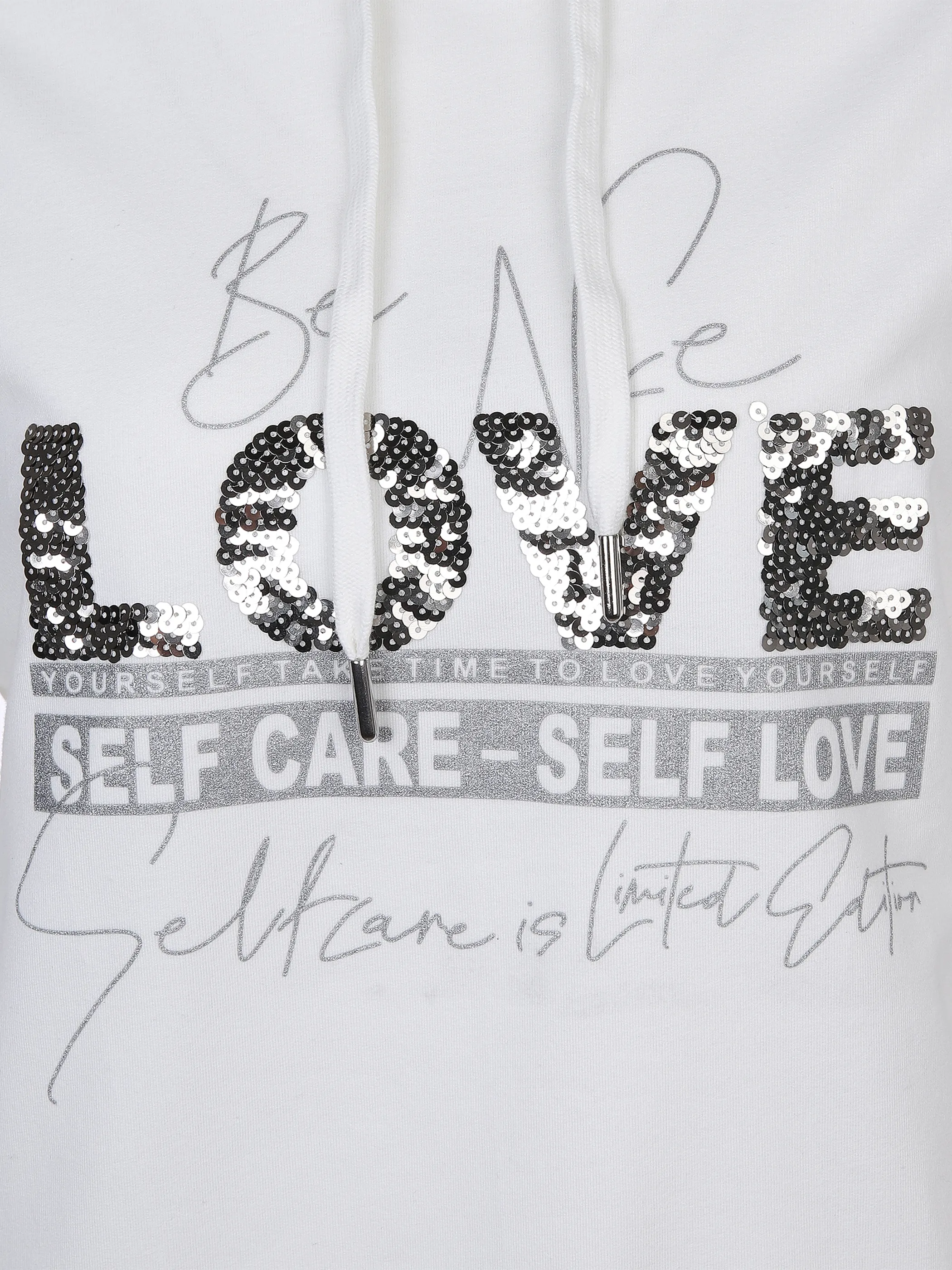 Lisa Tossa Da-Hoodie m. Frontartwork Weiß 877908 OFFWHITE 3 Lisa Tossa Da-Hoodie m. Frontartwork Weiß 877908 OFFWHITE 3