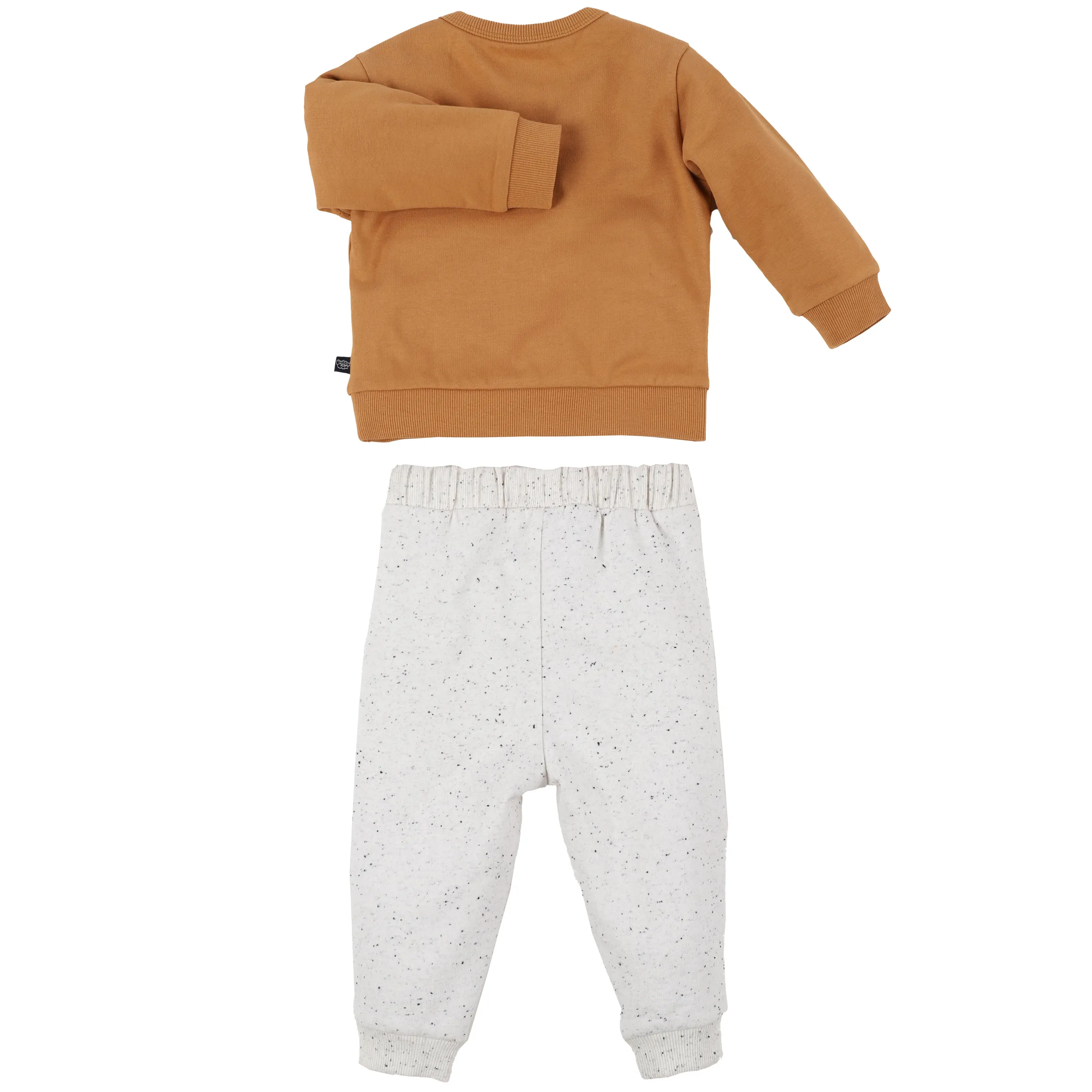 Bubble Gum BJ 2er Set, Sweatshirt in braun mit Hose in grau m Braun 884324 BRAUN/GRAU 2