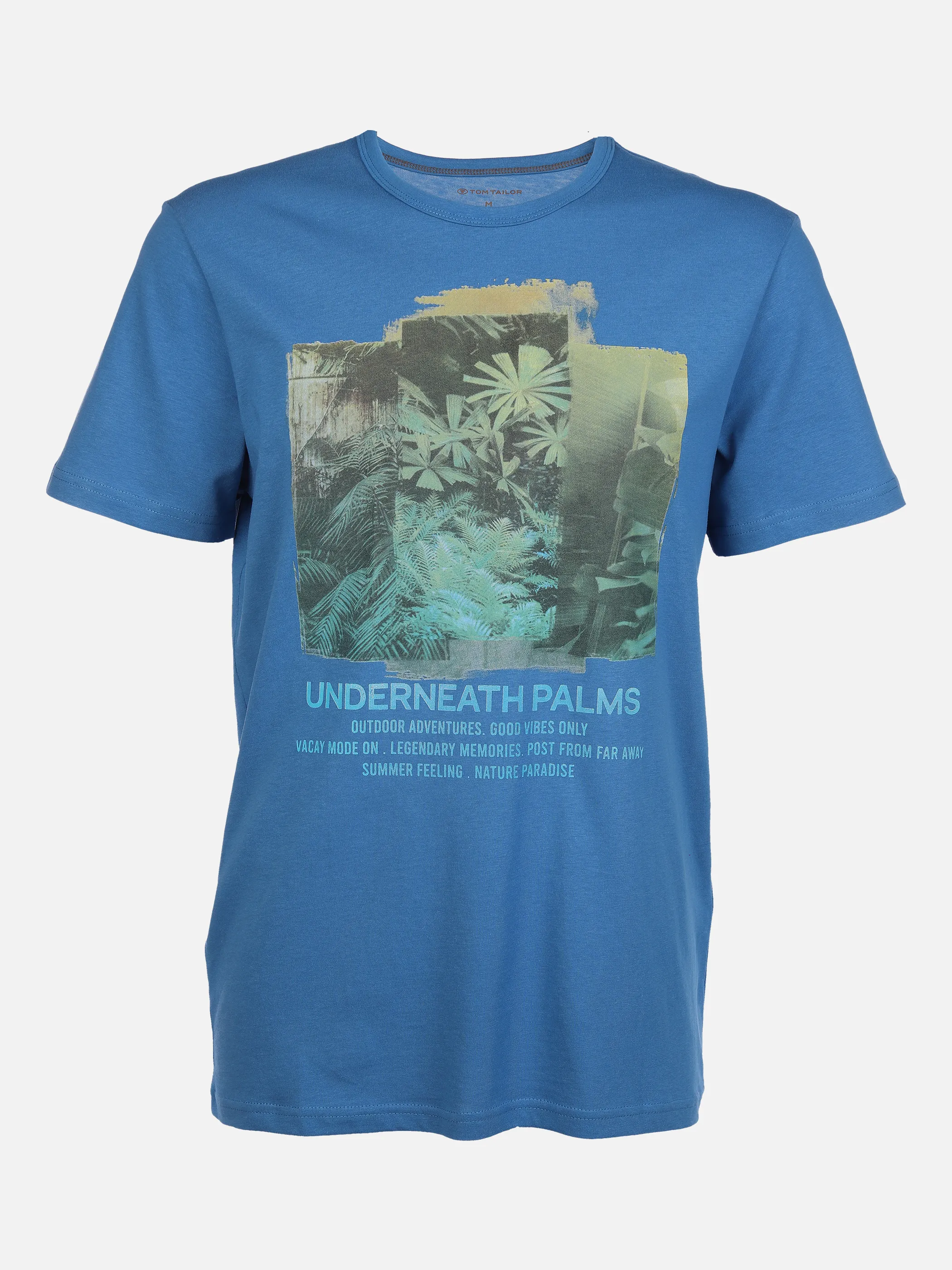 Tom Tailor 1031584 crewneck photoprint t- Blau 865792 28853 1 Tom Tailor 1031584 crewneck photoprint t- Blau 865792 28853 1