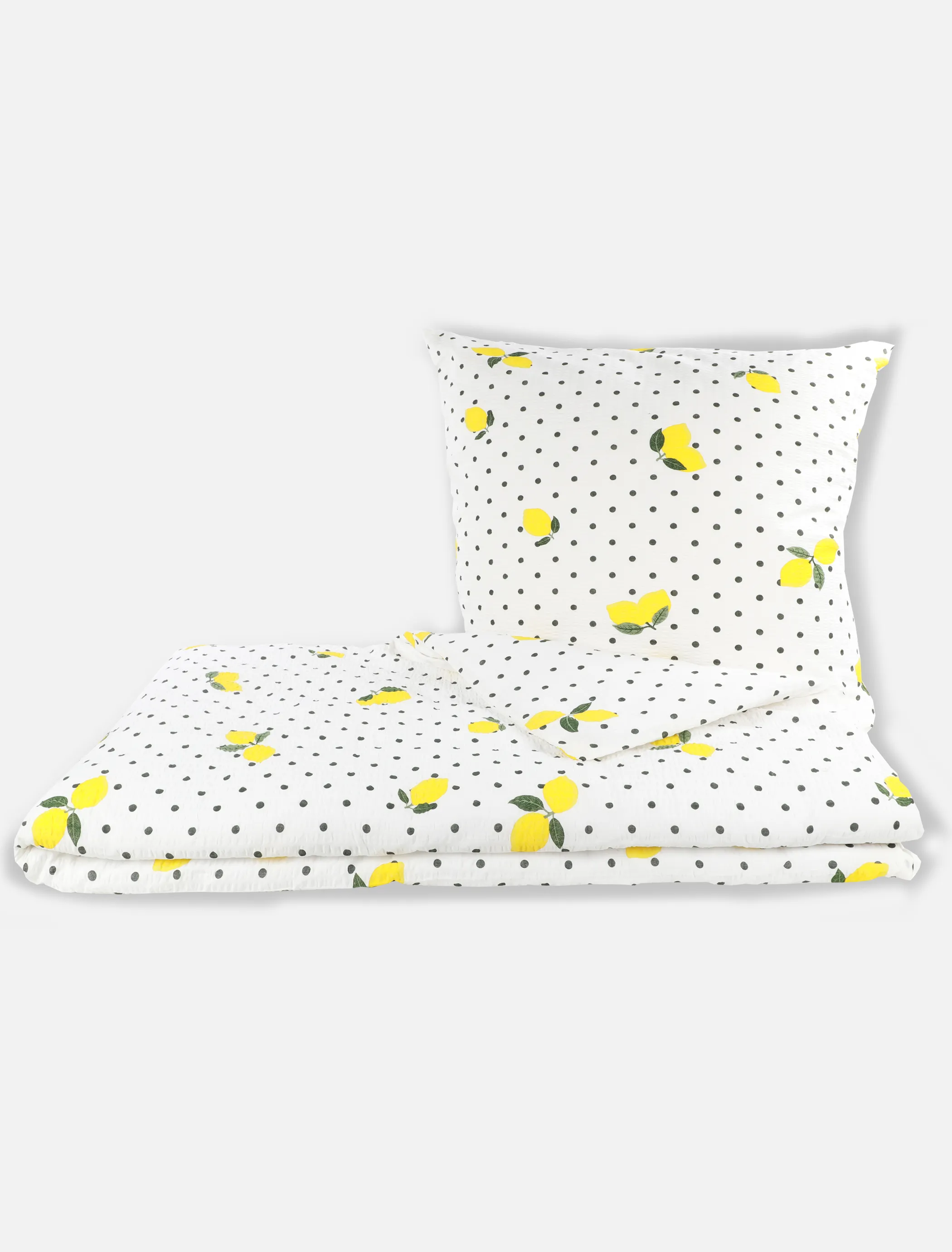 Dream House Seersucker Bettwäsche Lemon 13 Weiß 907665 WEIß 1