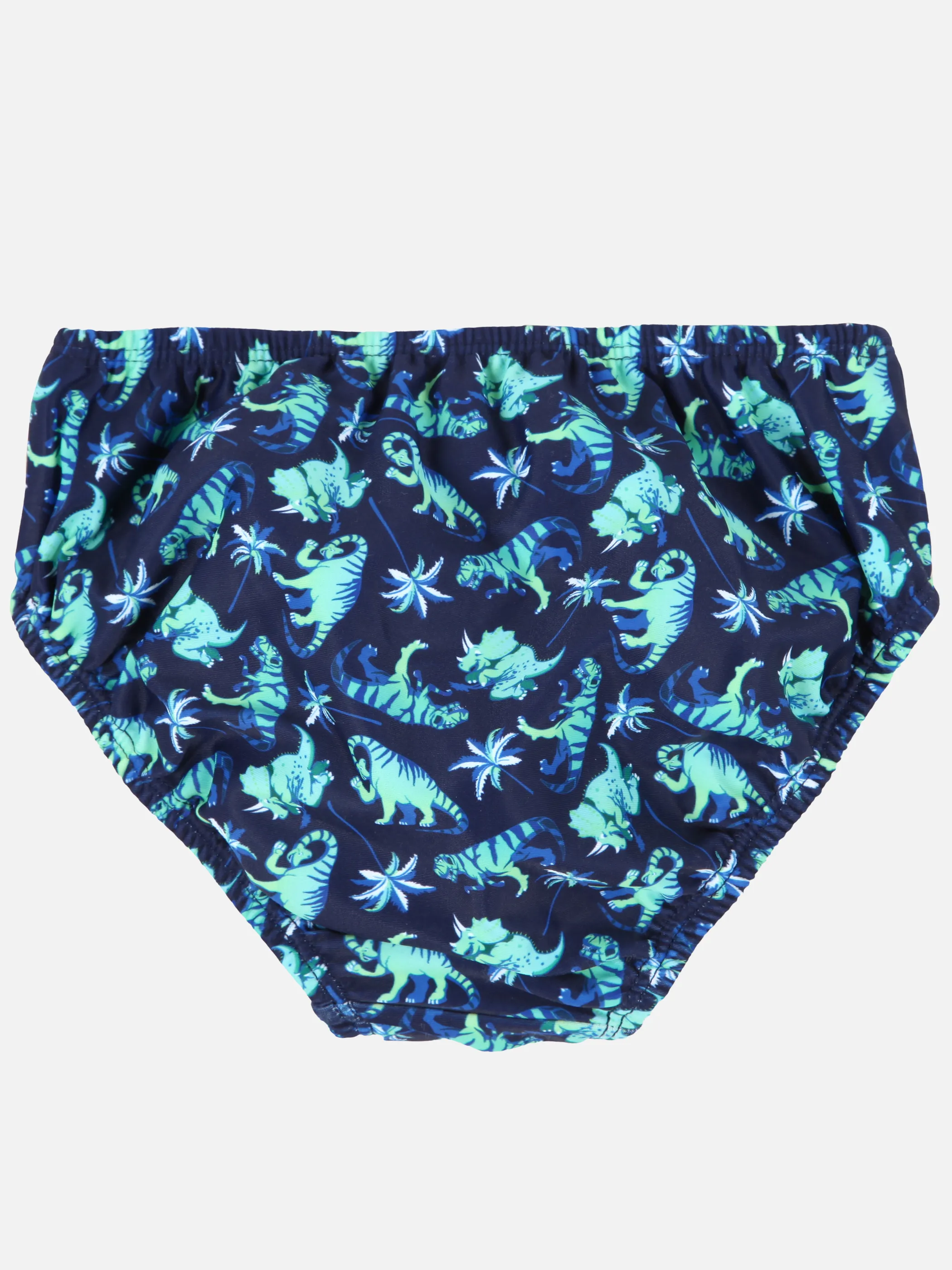 Stop + Go Baby- Windelbadehose mit Druck Blau 891006 BLUE DINO 2