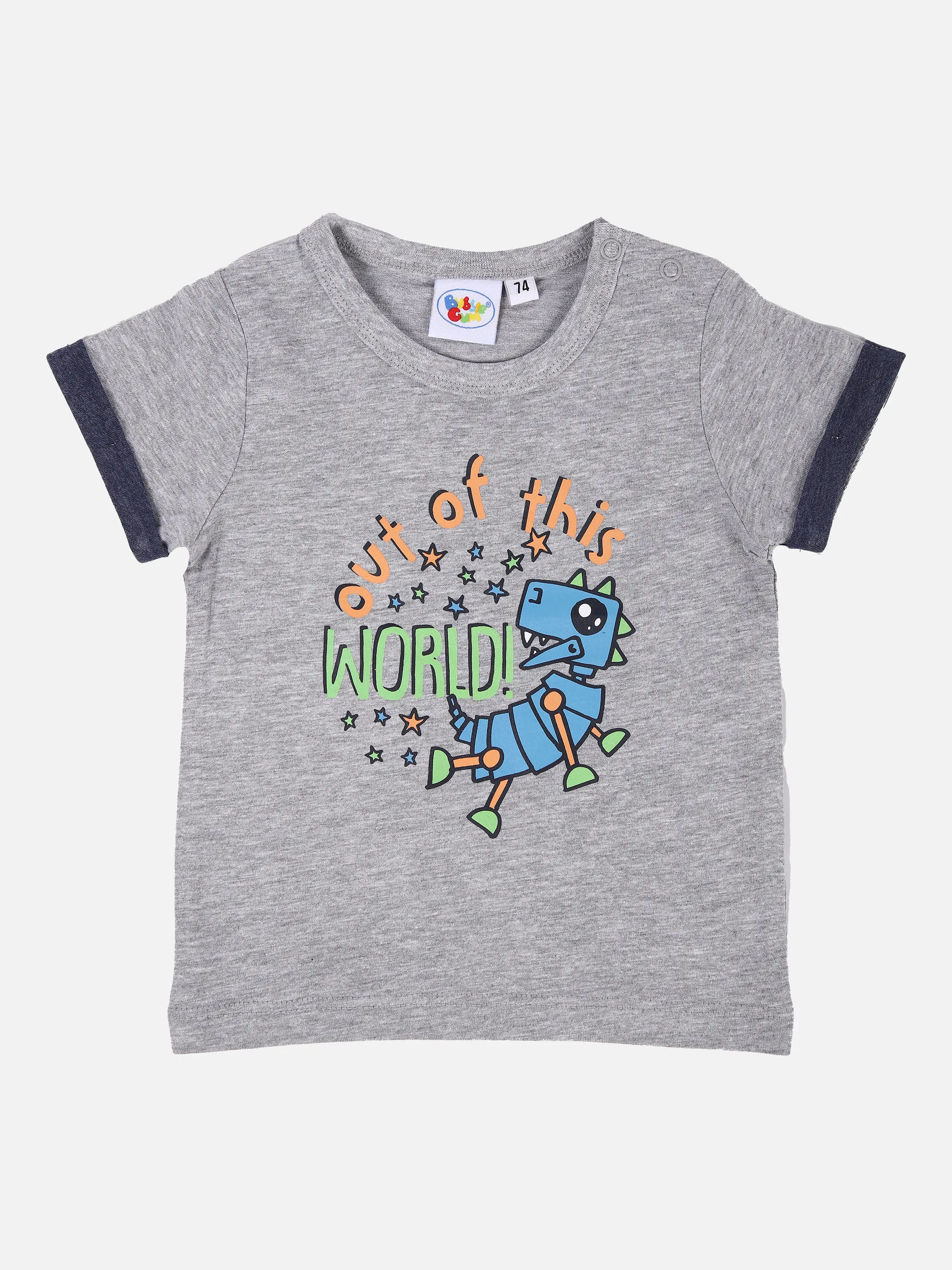 Bubble Gum BB TShirt in h.grau melange Grau 851677 HELLGRAU 1 Bubble Gum BB TShirt in h.grau melange Grau 851677 HELLGRAU 1