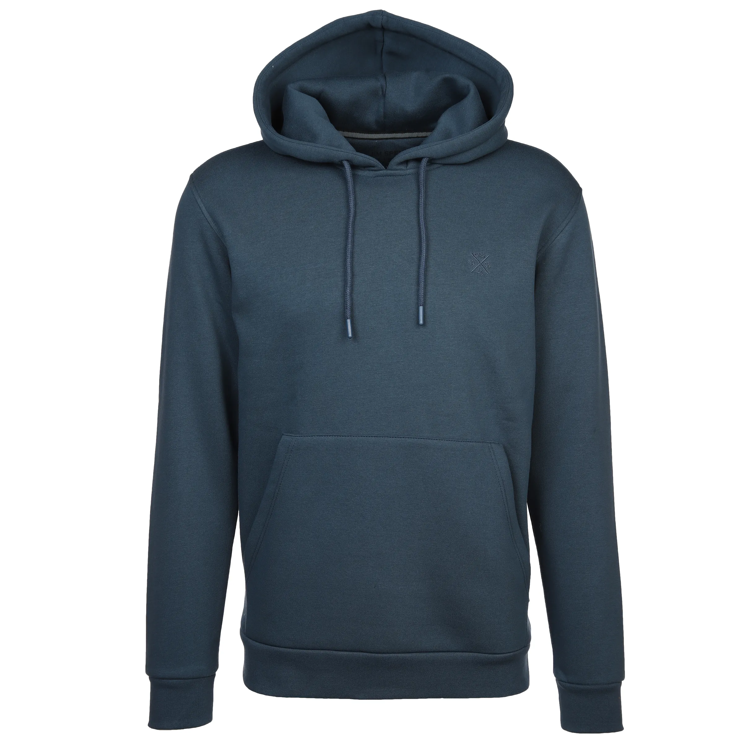 Jim Spencer He. Kapuzensweatshirt uni basic Blau 887929 JEANS 1