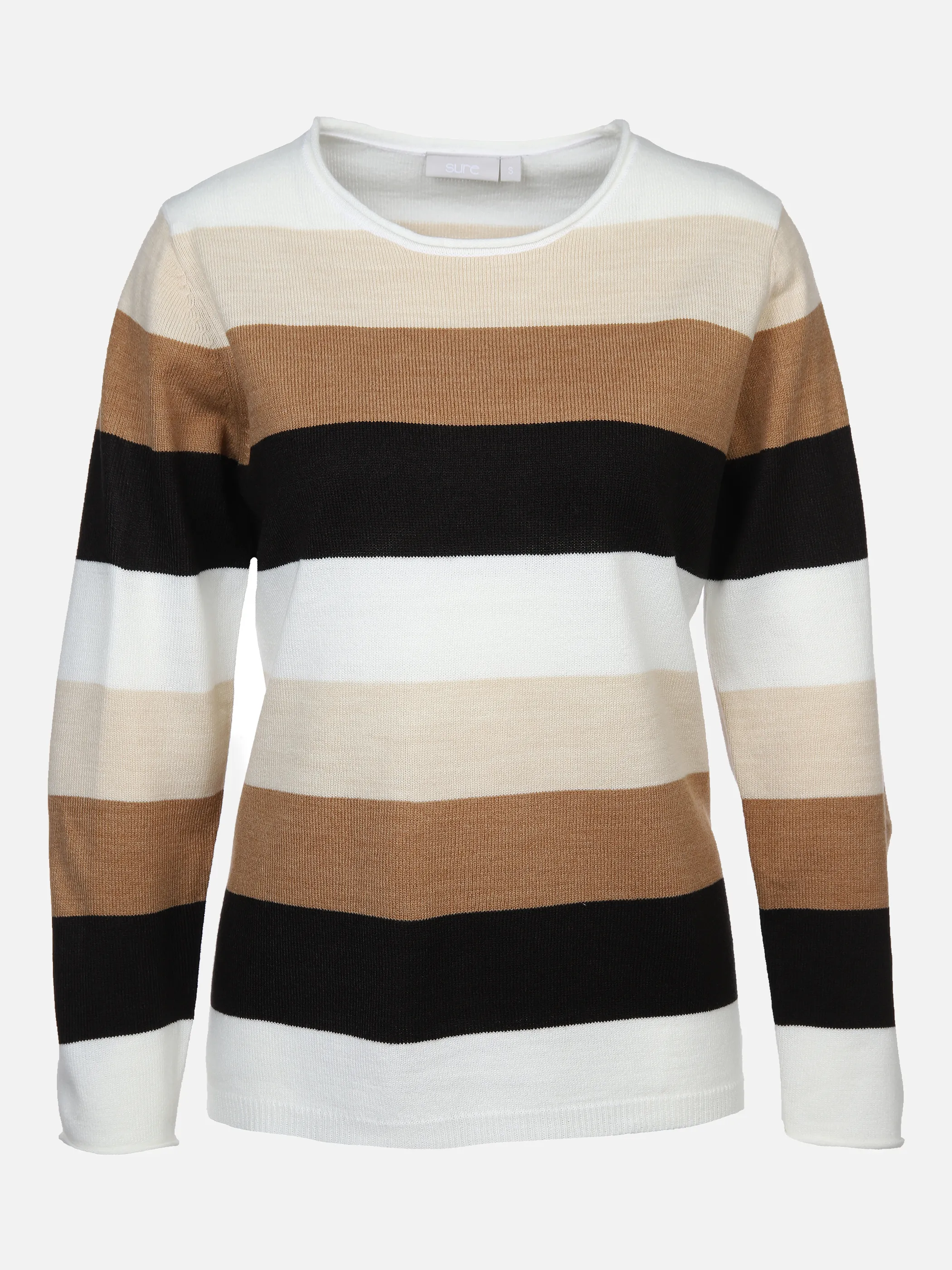 Sure Da-Rundhalspullover cashmere l Beige 879859 SAND 1 Sure Da-Rundhalspullover cashmere l Beige 879859 SAND 1