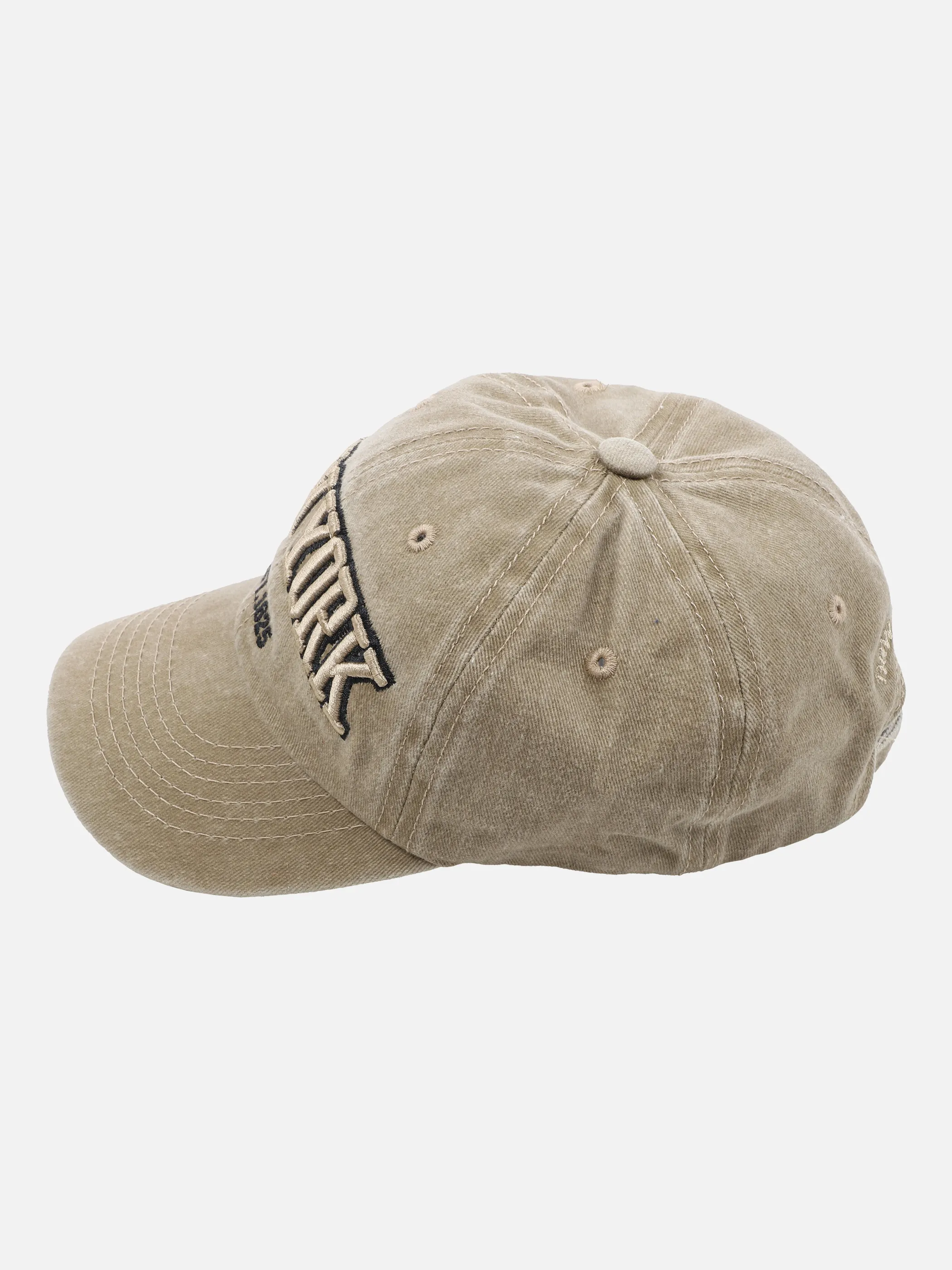 Stop + Go TB Baseball Cap in beige mit Braun 860791 BEIGE 2