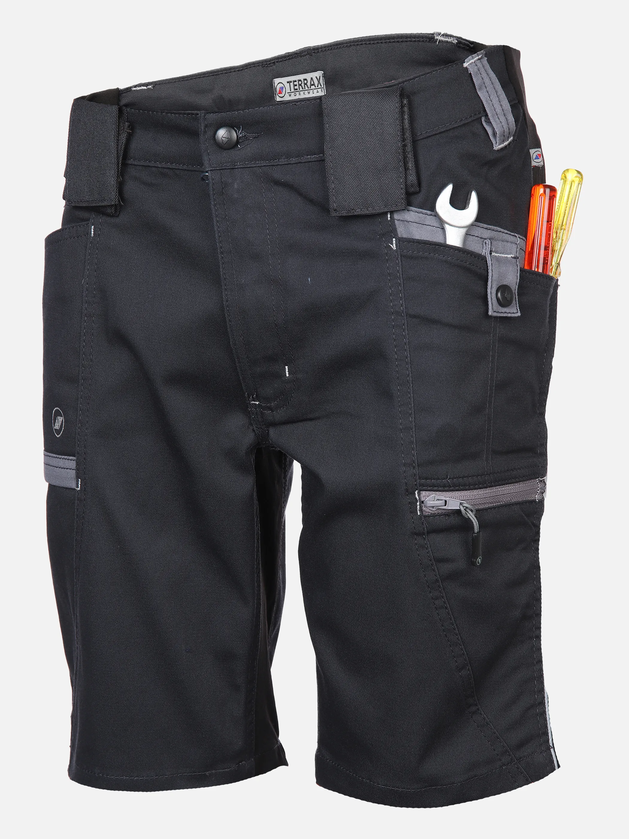 Worker He. Arbeitsshort Stretch Grau 881490 ANTHRAZIT 1