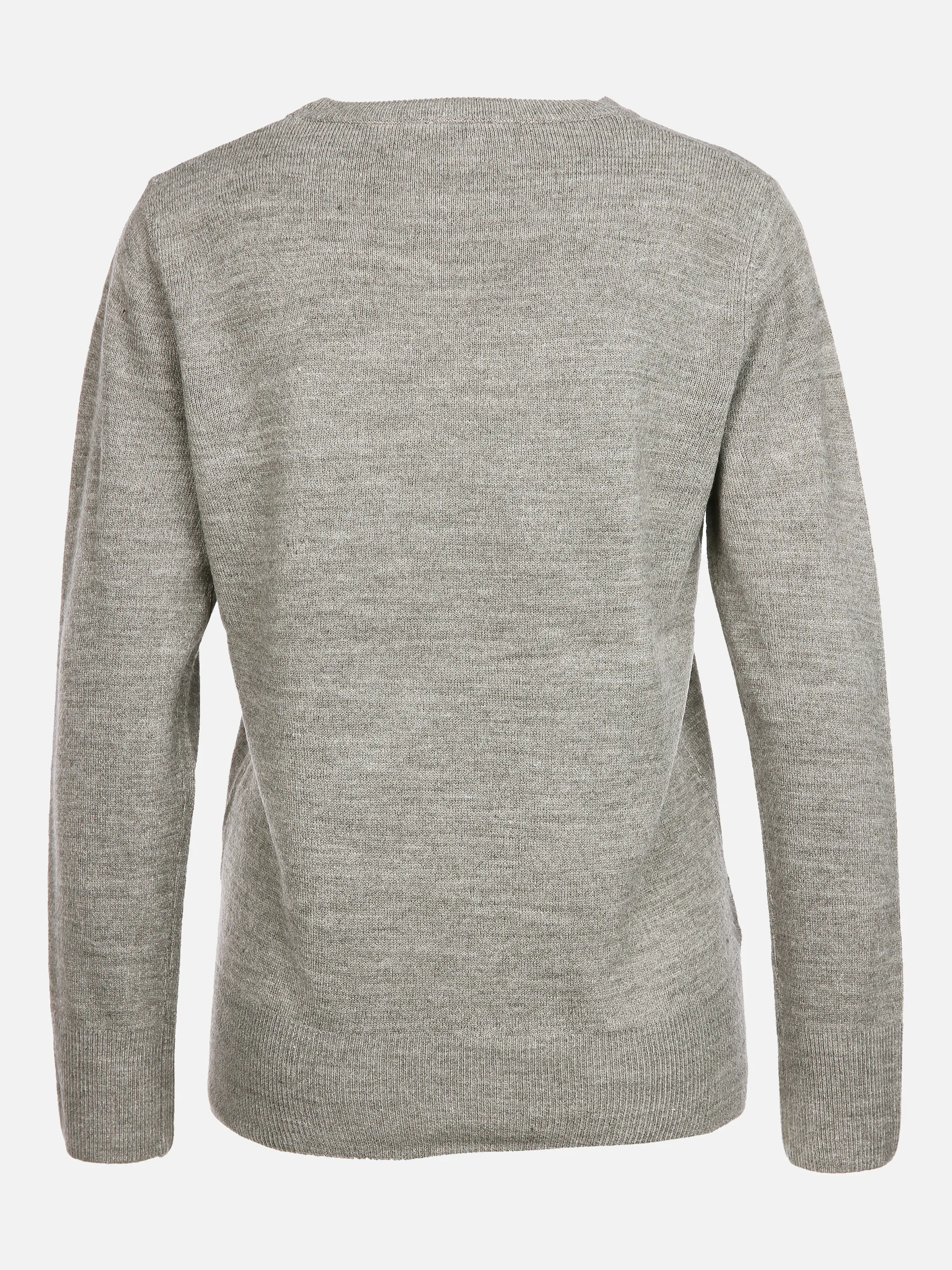 Sure Da-Rundhals-Pullover wie Cashm Grau 856106 STEIN MEL 2 Sure Da-Rundhals-Pullover wie Cashm Grau 856106 STEIN MEL 2