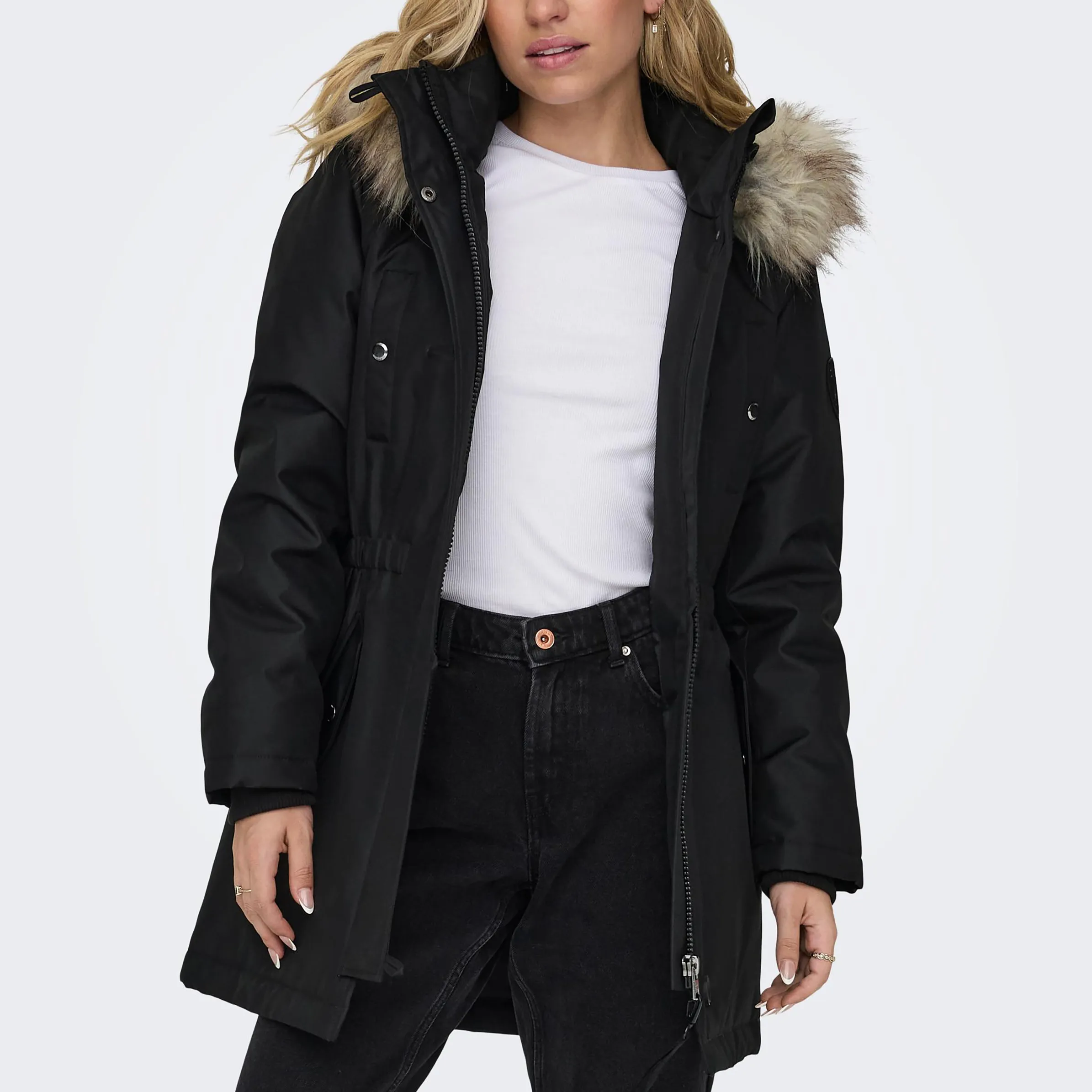 Only 15304625 ONLIRIS FUR WINTER PA Schwarz 881641 177911001 4 Only 15304625 ONLIRIS FUR WINTER PA Schwarz 881641 177911001 4