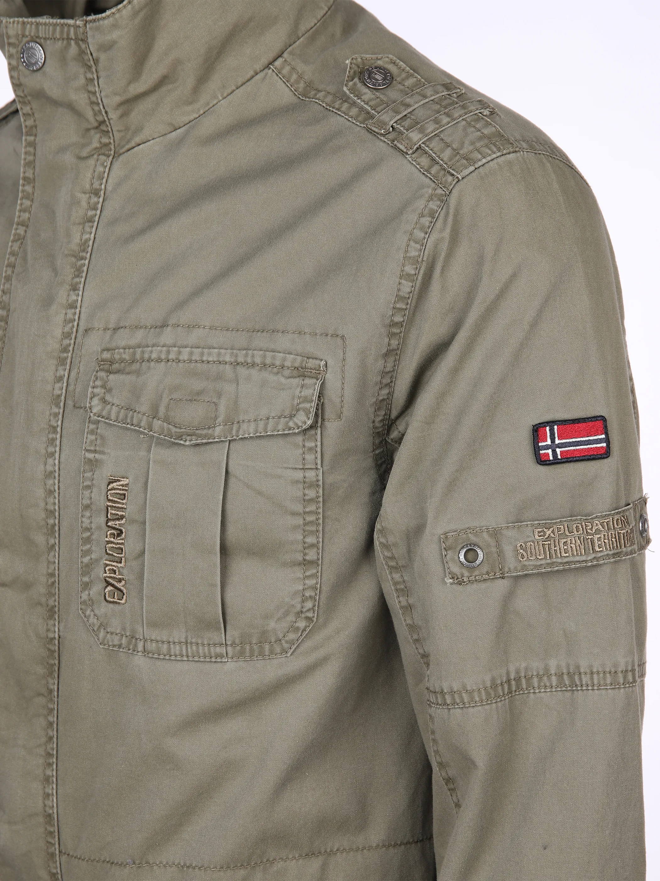 Southern Territory He. Fieldjacke washer Oliv 887913 OLIVE 4 Southern Territory He. Fieldjacke washer Oliv 887913 OLIVE 4