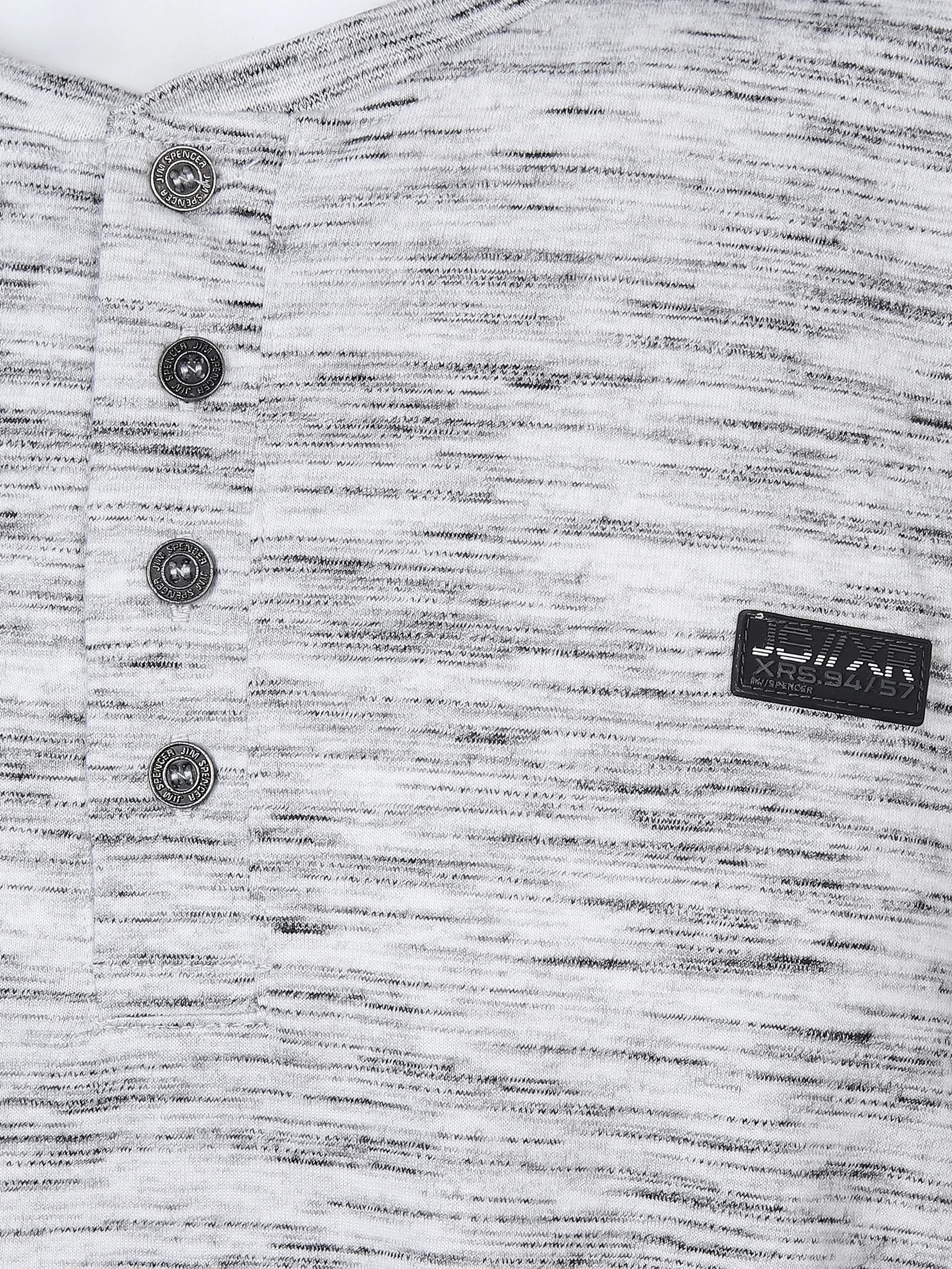 Jim Spencer He. Henleyshirt 1/2 Arm inject Weiß 863507 ECRU 3 Jim Spencer He. Henleyshirt 1/2 Arm inject Weiß 863507 ECRU 3