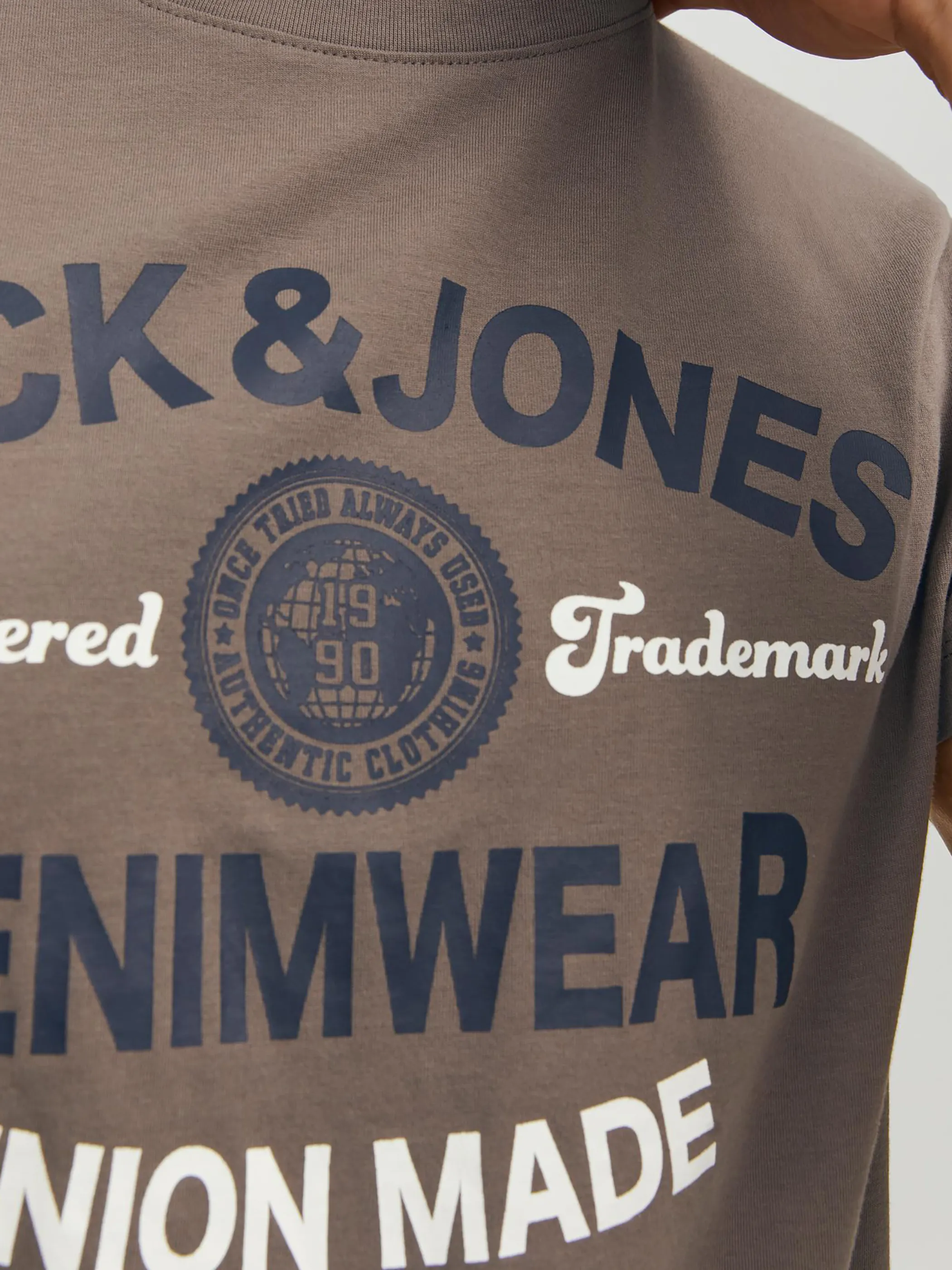 Jack Jones 12220500 JJELOGO TEE SS O-NECK Braun 872273 176574 3 Jack Jones 12220500 JJELOGO TEE SS O-NECK Braun 872273 176574 3