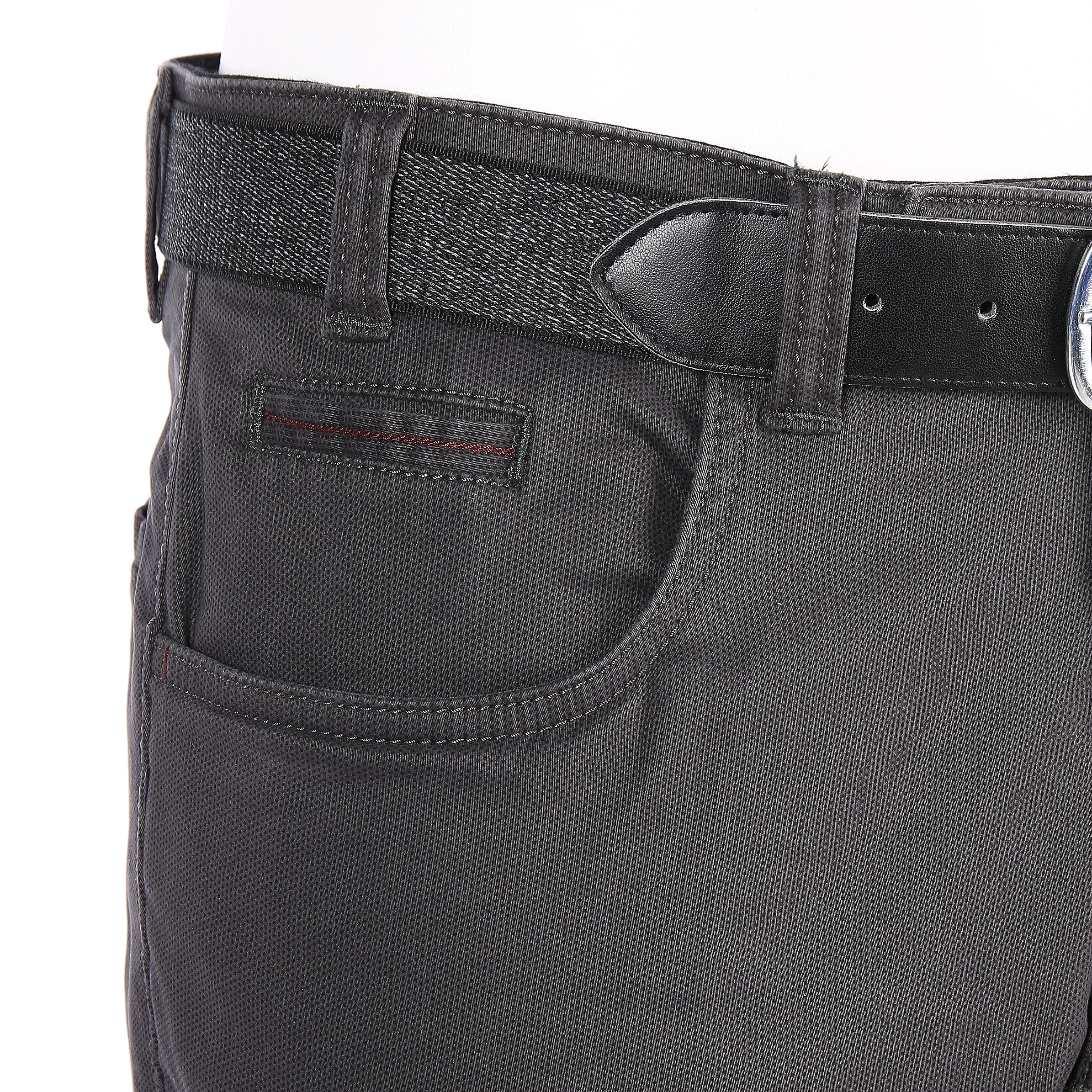 Marcel Battiston He. Thermohose Semi 5-Pocket Grau 798085 03 3