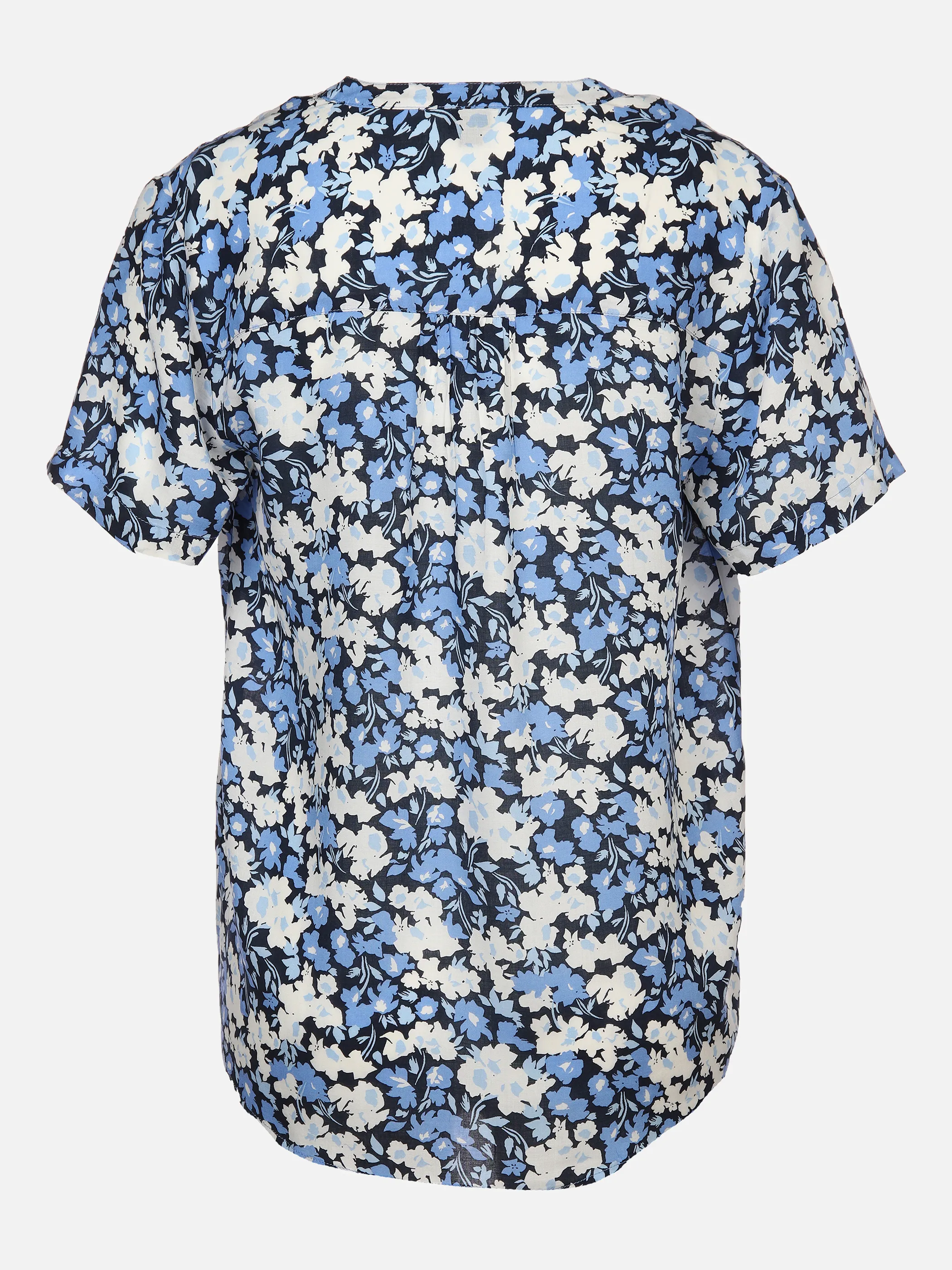Sure Da-Halbarm Bluse m. Alloverpri Blau 876769 MITTELBLAU 2 Sure Da-Halbarm Bluse m. Alloverpri Blau 876769 MITTELBLAU 2