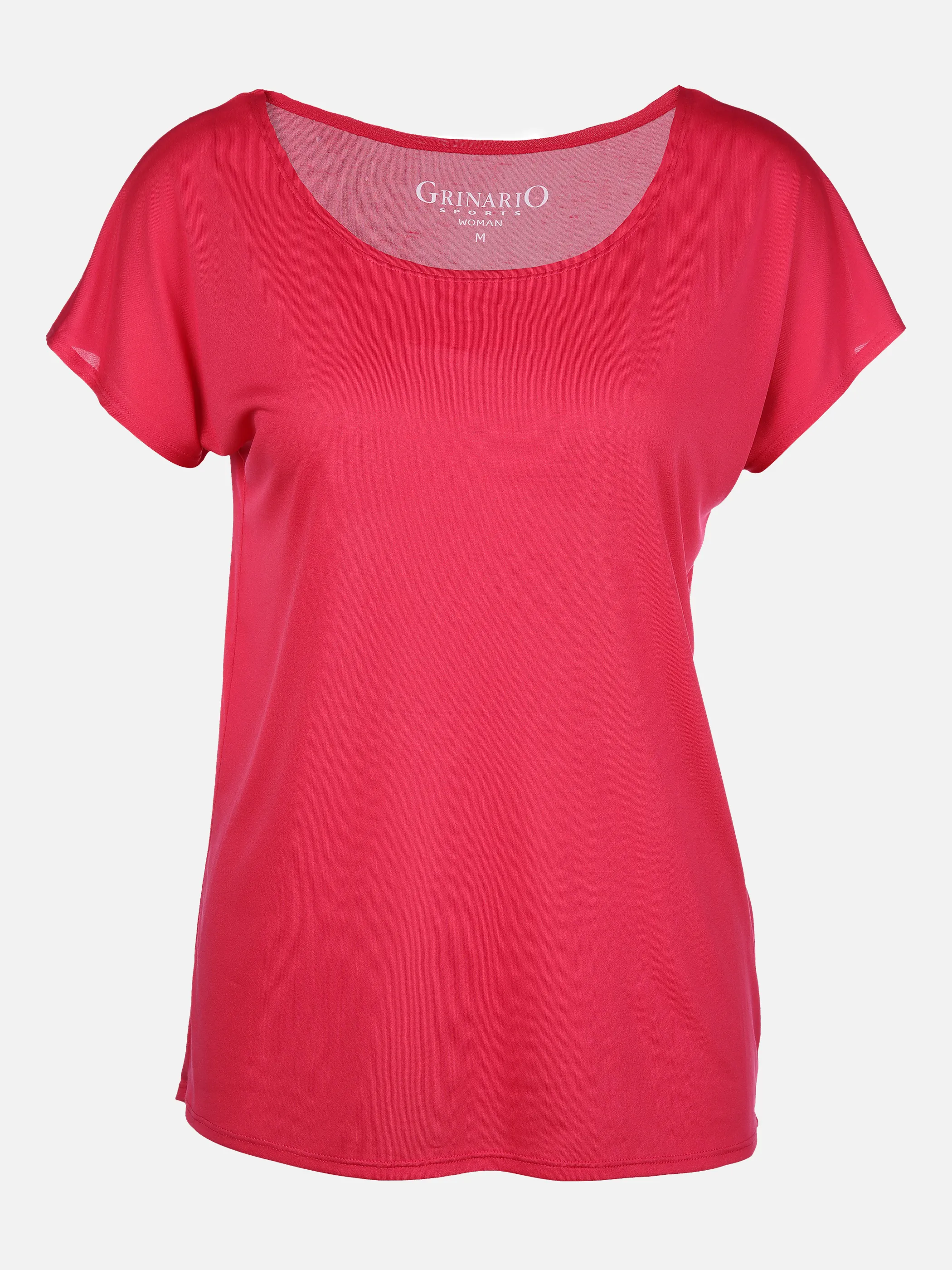 Grinario Sports Da-Sport-T-Shirt, Rundhals Pink 861368 PINK 1