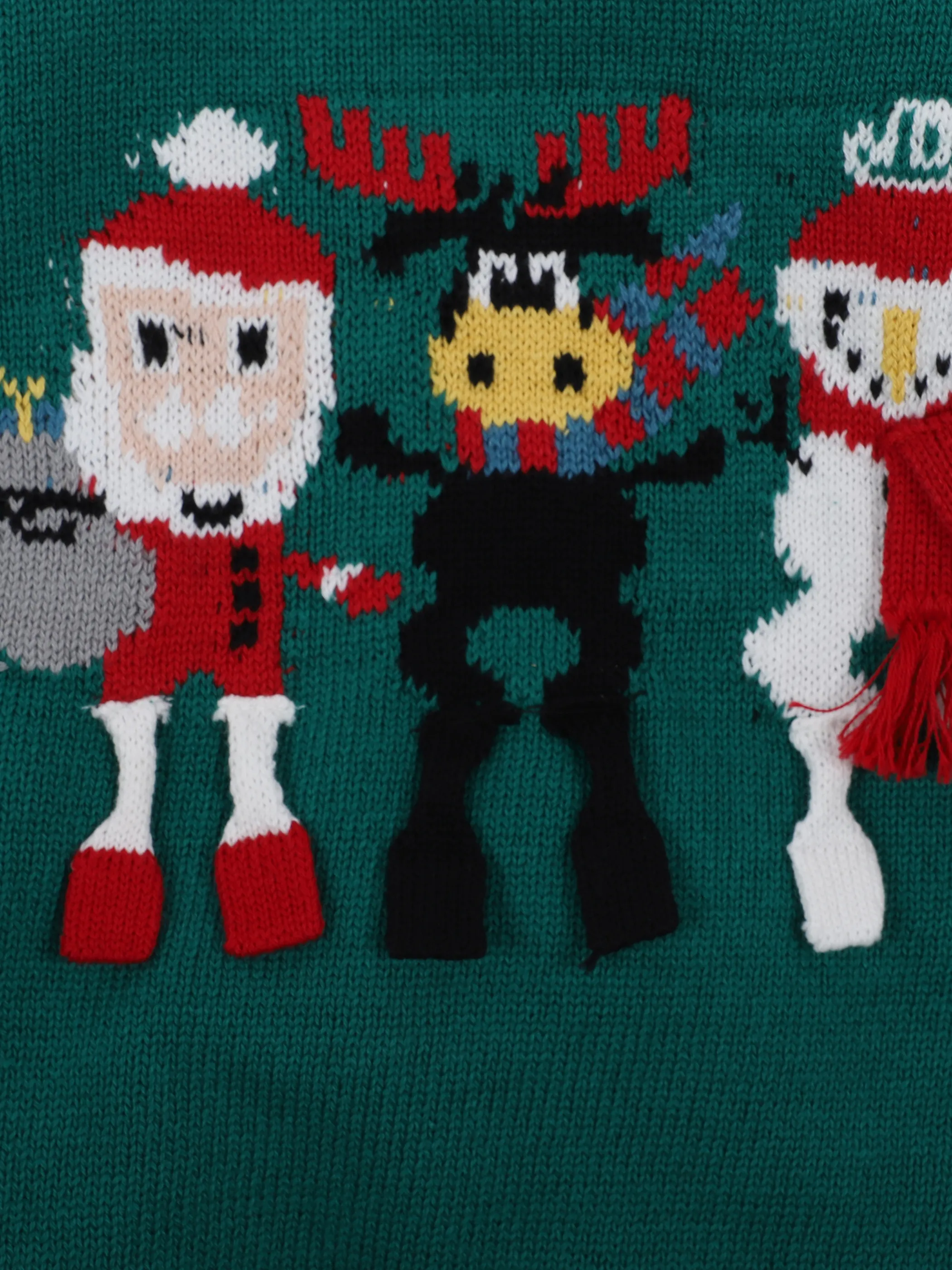 Stop + Go MB Weihnachts Strickpullover Grün 857663 GRÜN 3 Stop + Go MB Weihnachts Strickpullover Grün 857663 GRÜN 3