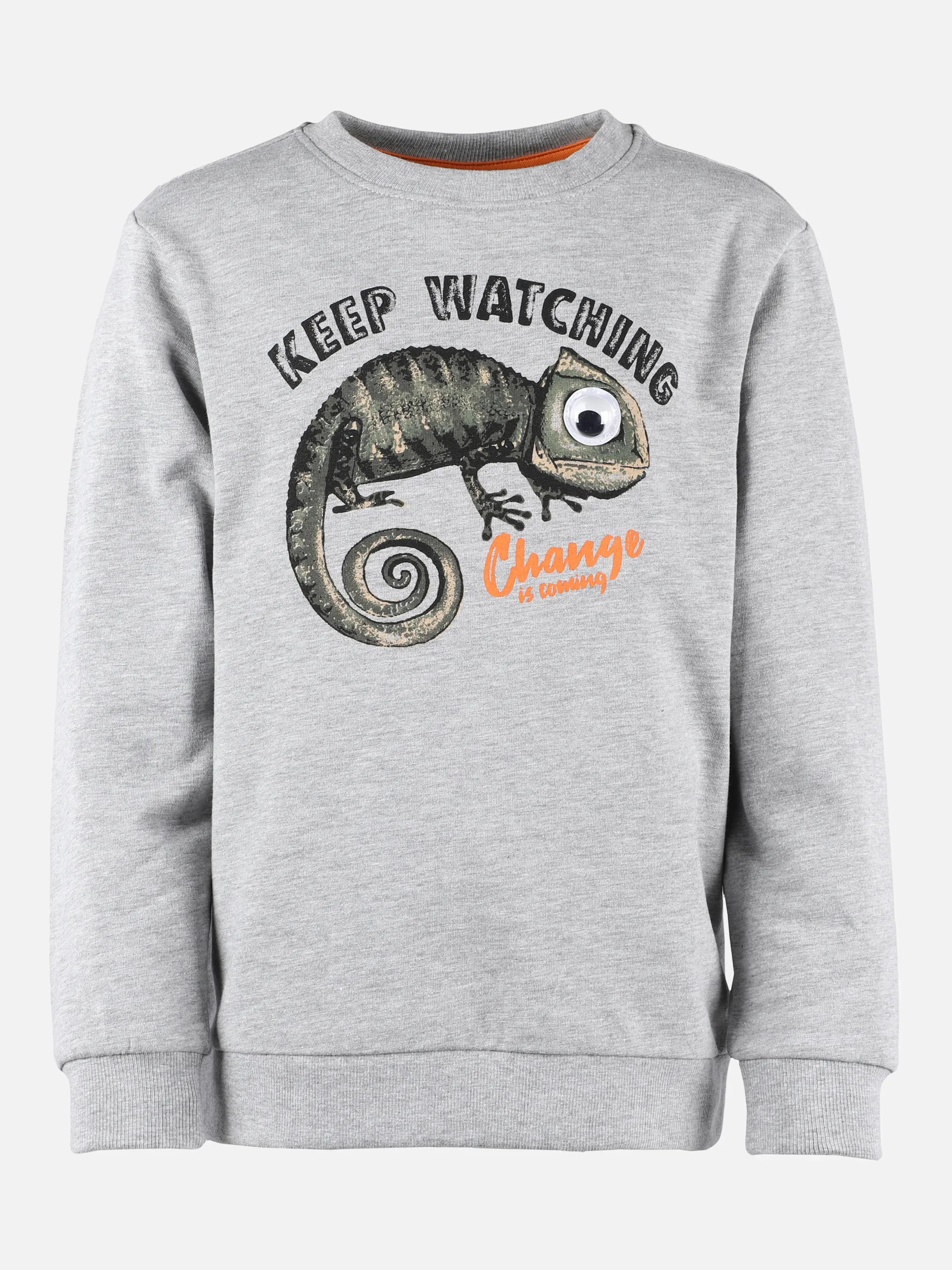 Stop + Go MB Sweatshirt in oliv+grau mel Grau 868311 GRAU 1 Stop + Go MB Sweatshirt in oliv+grau mel Grau 868311 GRAU 1