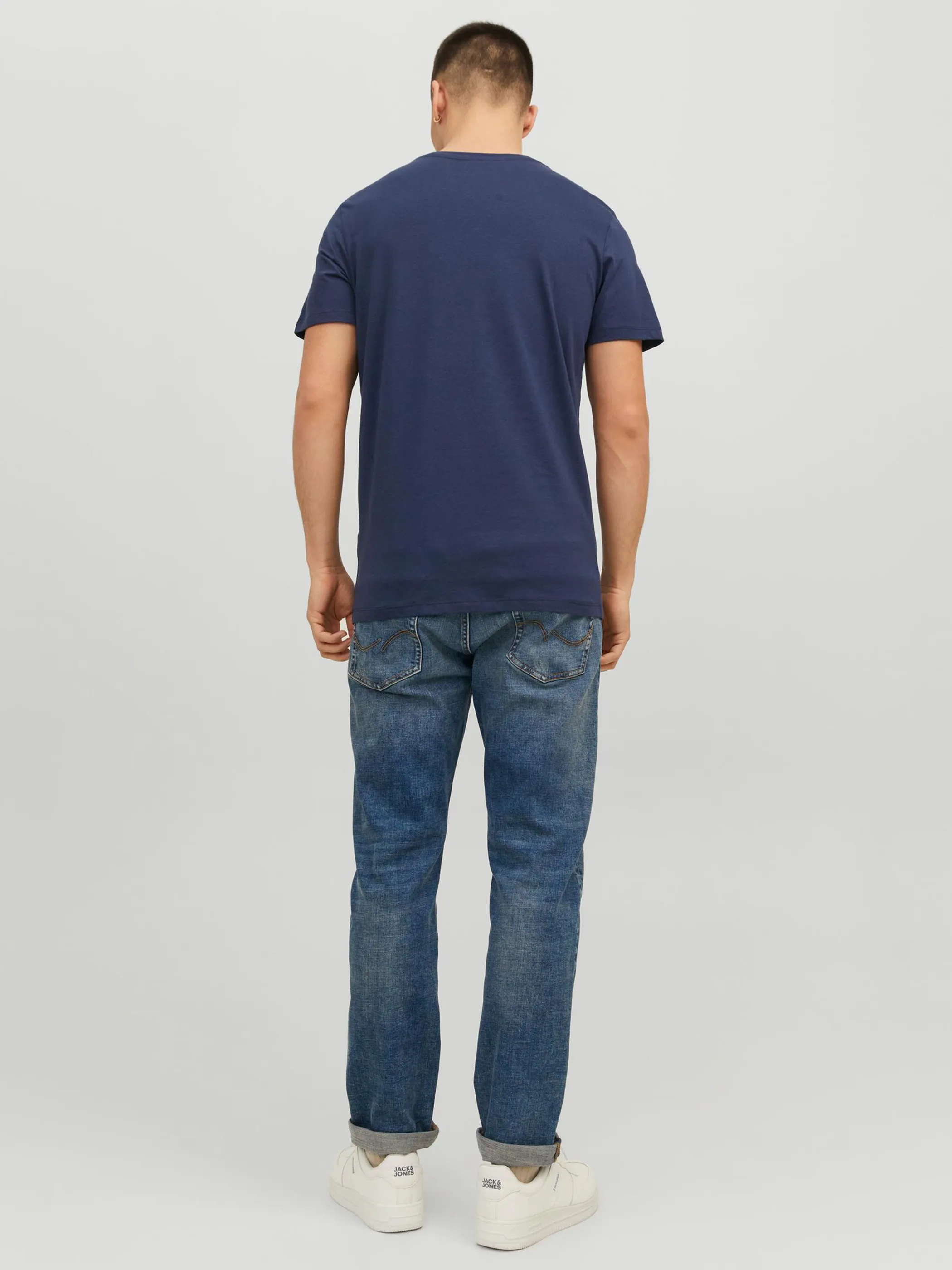 Jack Jones 12232972 JJEJEANS TEE SS O-NEC Schwarz 878878 175872 2 Jack Jones 12232972 JJEJEANS TEE SS O-NEC Schwarz 878878 175872 2