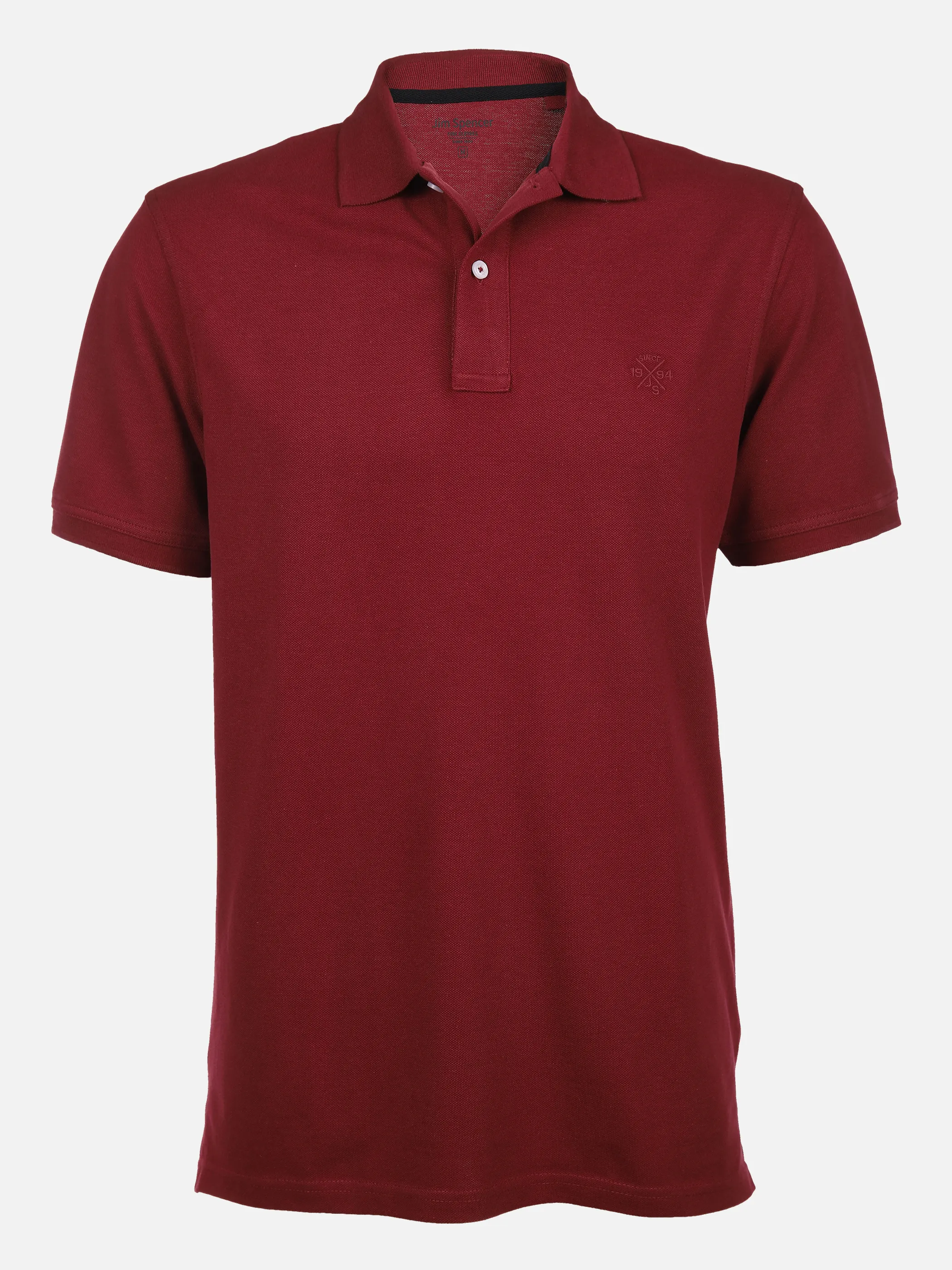 Jim Spencer He. Poloshirt 1/2 Arm uni basic Rot 852325 DH´RED 1