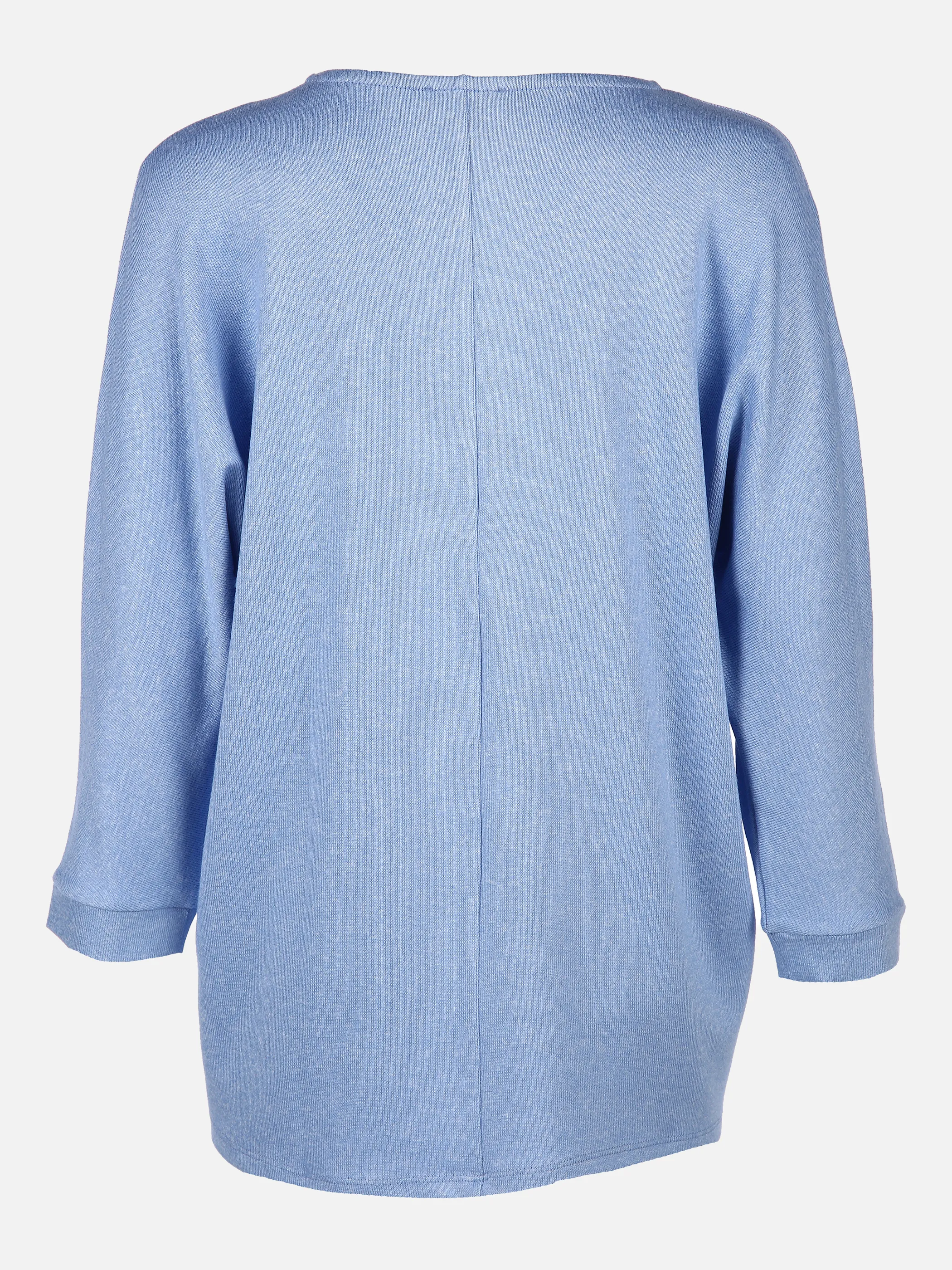 SURE Collection Da-Sweatshirt in Strickoptik Blau 834575 MID BLUE 2